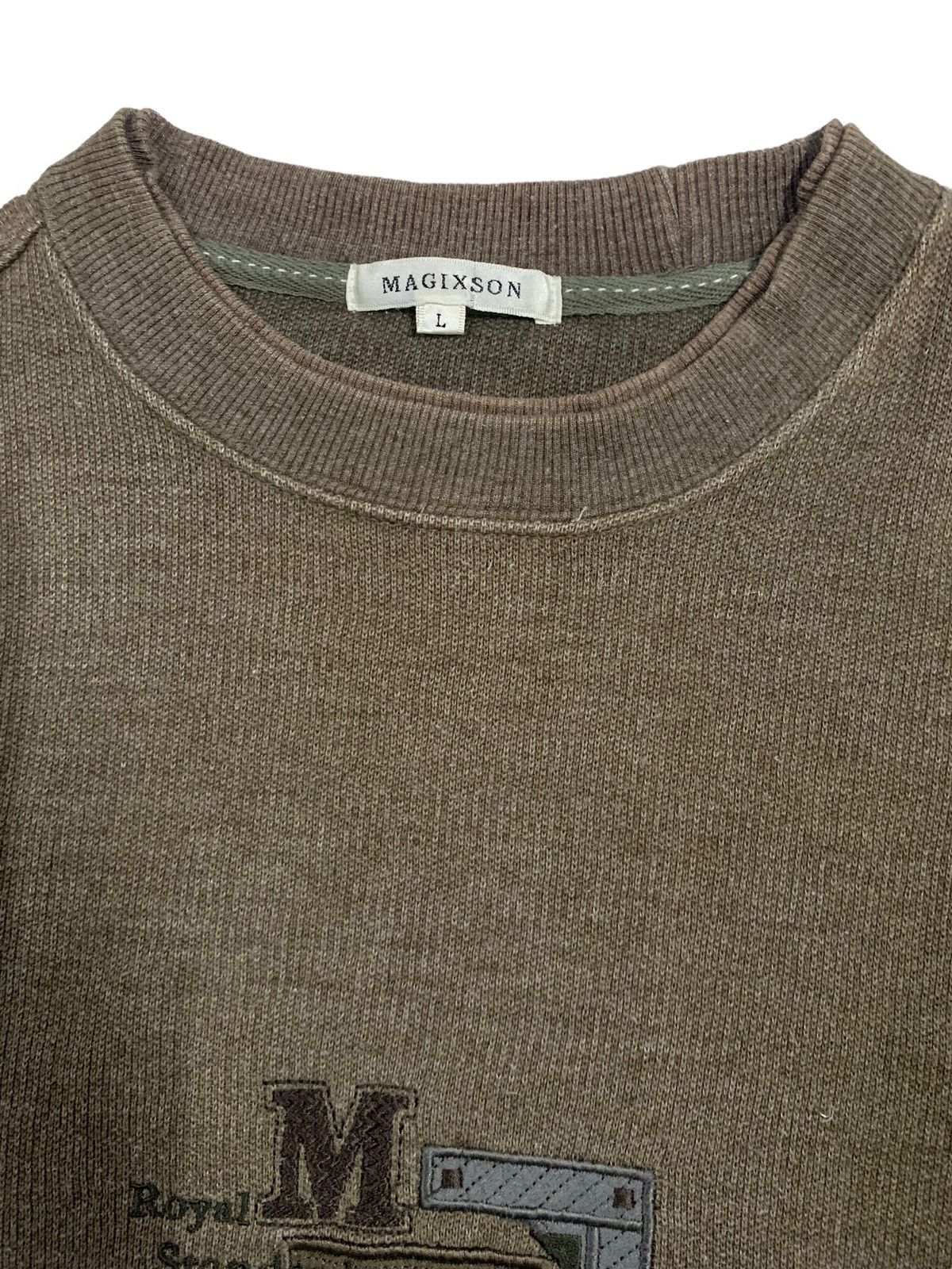 Japanese Brand Vintage Y2K Japanese Brand Magixson Embroidered Sweatshirts Size US L / EU 52-54 / 3 - 4 Thumbnail