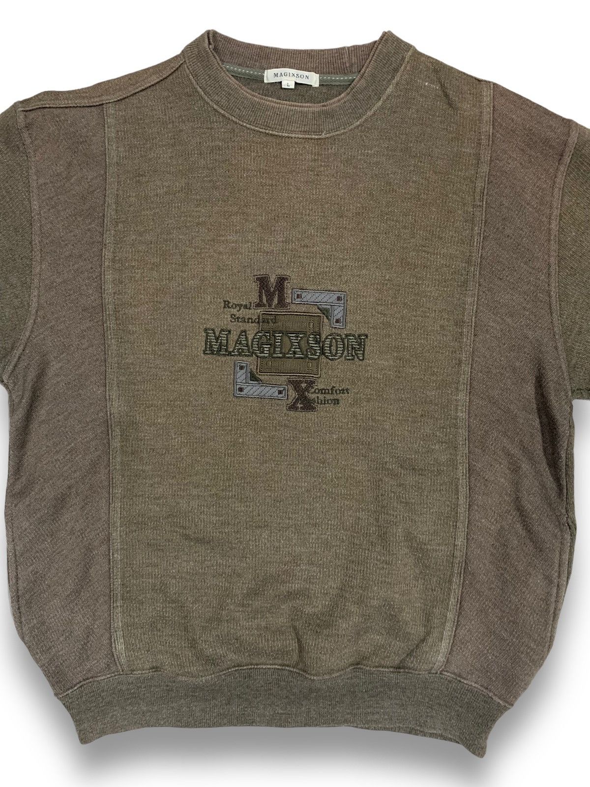 Japanese Brand Vintage Y2K Japanese Brand Magixson Embroidered Sweatshirts Size US L / EU 52-54 / 3 - 3 Thumbnail