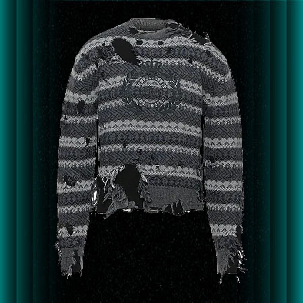 image of Balenciaga Sweaters In Grey, Men's (Size XS)