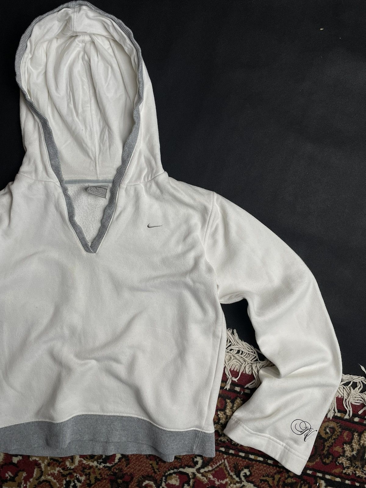 Vintage Nike Hoodie Y2K Ebroider Logo