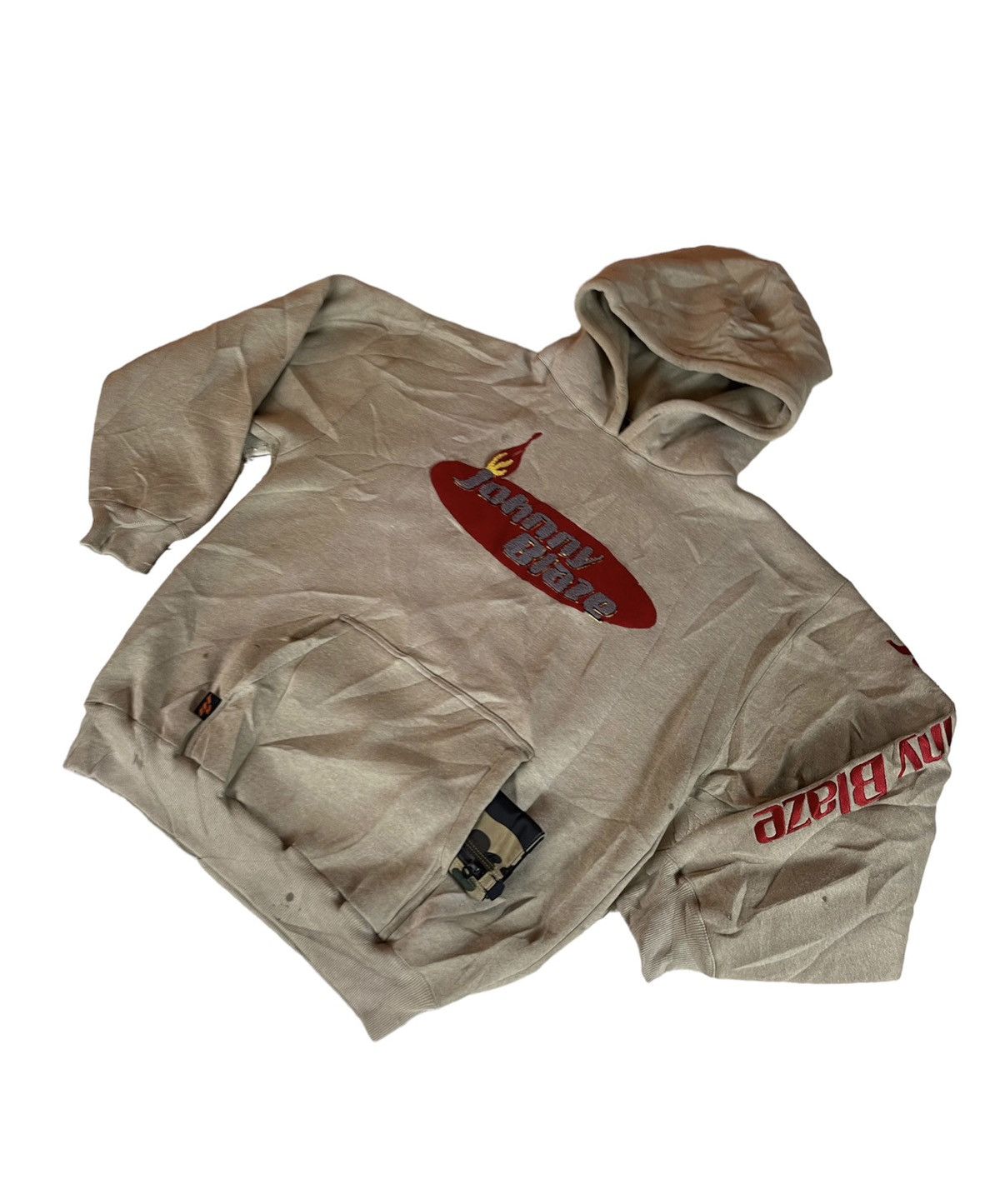 Rap Tees × Wu-Tang Clan 🔥 Vintage Johny Blaze Hoodie Wutang Method man Embroidered Size US XL / EU 56 / 4 - 3 Thumbnail