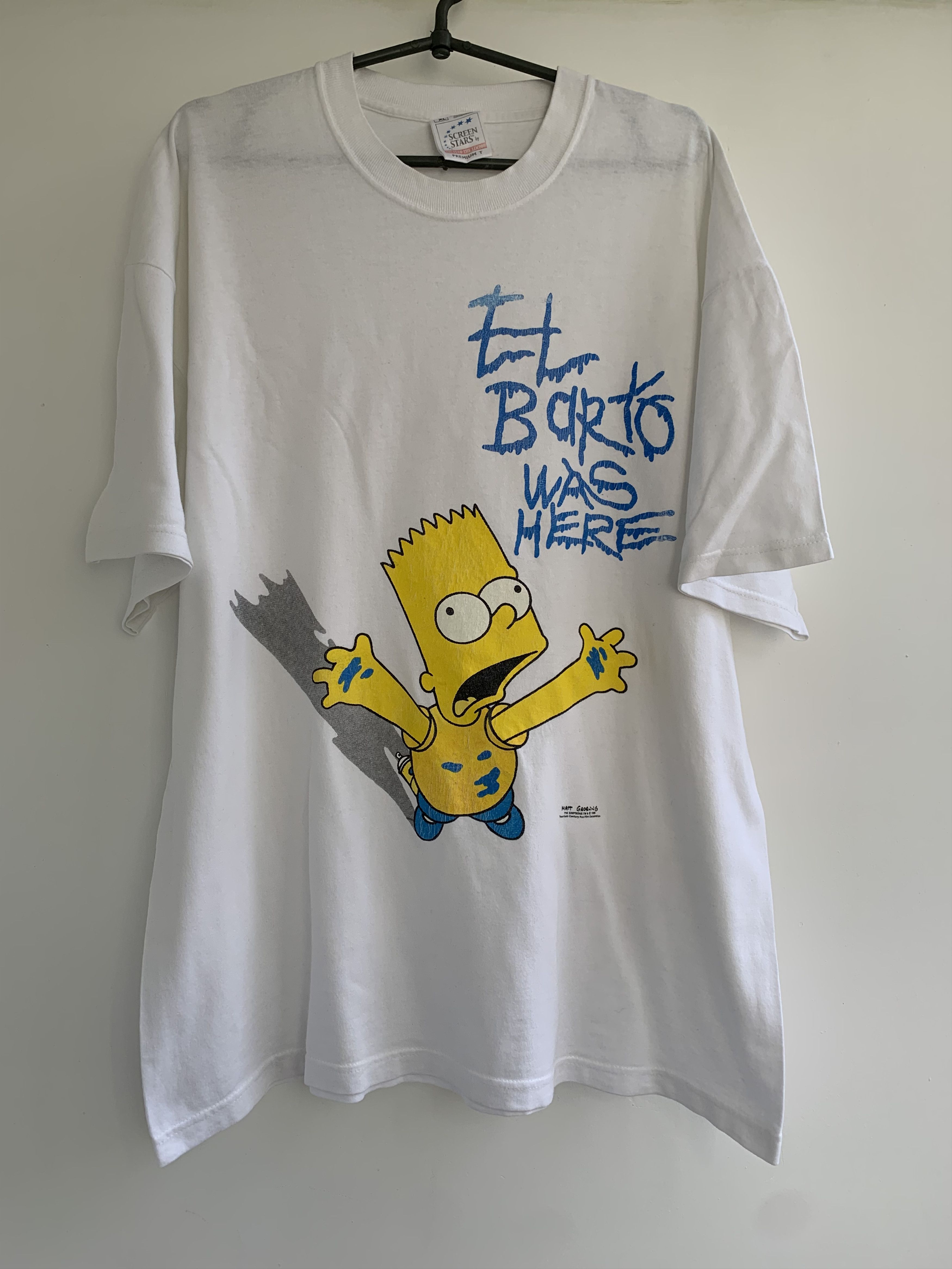 The Simpsons Vintage 1999 Bart Simpson T Shirt Size US XL / EU 56 / 4 - 1 Thumbnail