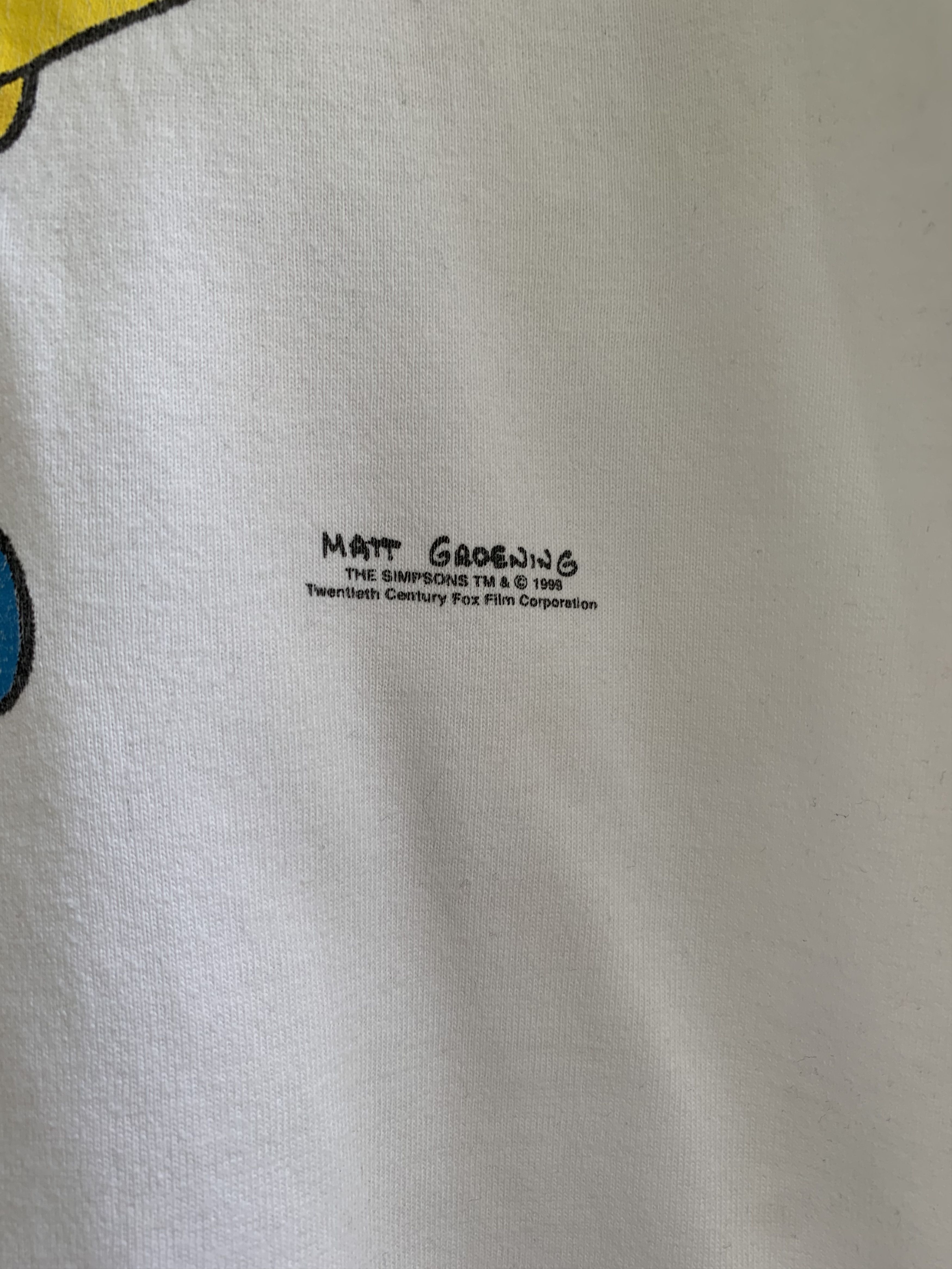 The Simpsons Vintage 1999 Bart Simpson T Shirt Size US XL / EU 56 / 4 - 3 Thumbnail