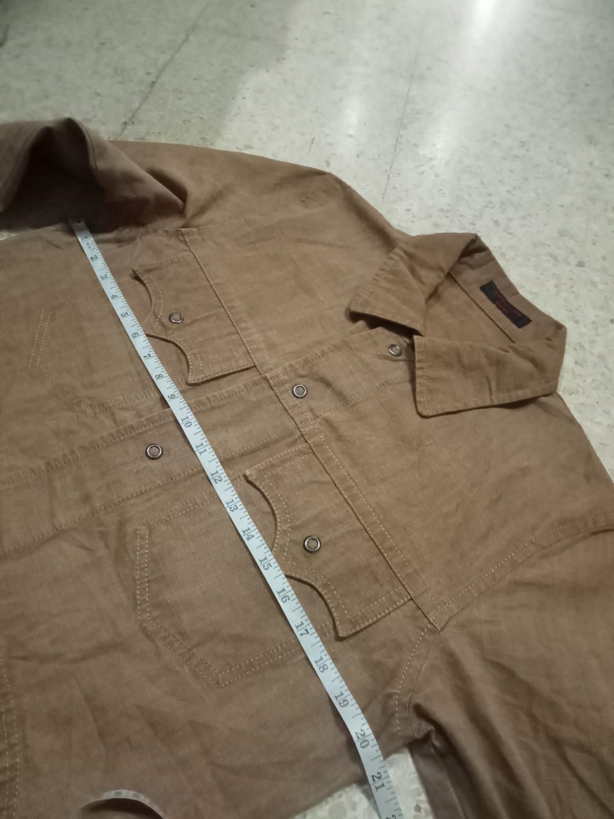 Other Grosbec Japanese Denim Shirt Mens 42 Japan / Medium US Size US M / EU 48-50 / 2 - 11 Thumbnail