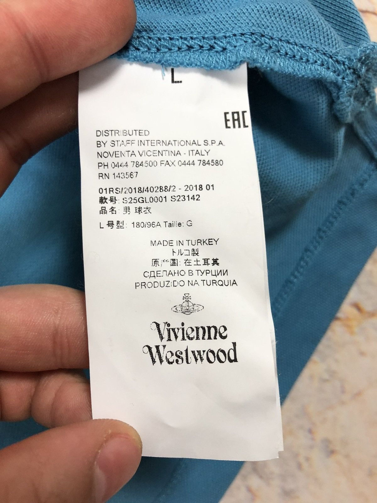 Vivienne Westwood Vivienne Westwood polo T-shirt Size US L / EU 52-54 / 3 - 5 Thumbnail