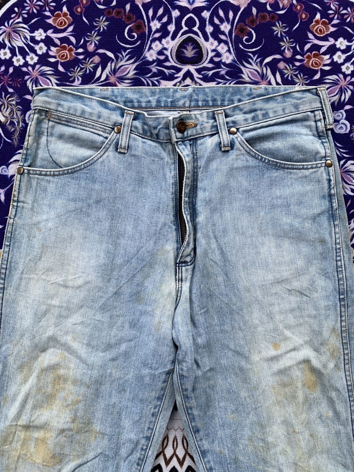 Wrangler Vintage Wrangler Faded Wash Denim Size US 34 / EU 50 - 4 Thumbnail