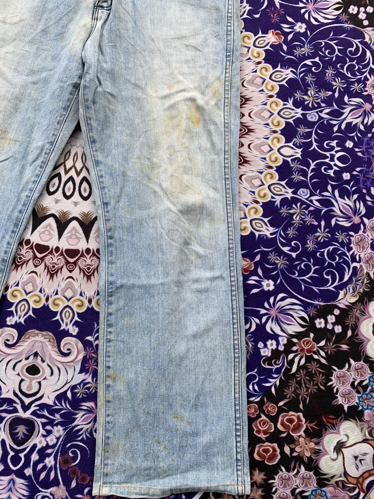 Wrangler Vintage Wrangler Faded Wash Denim Size US 34 / EU 50 - 2 Thumbnail