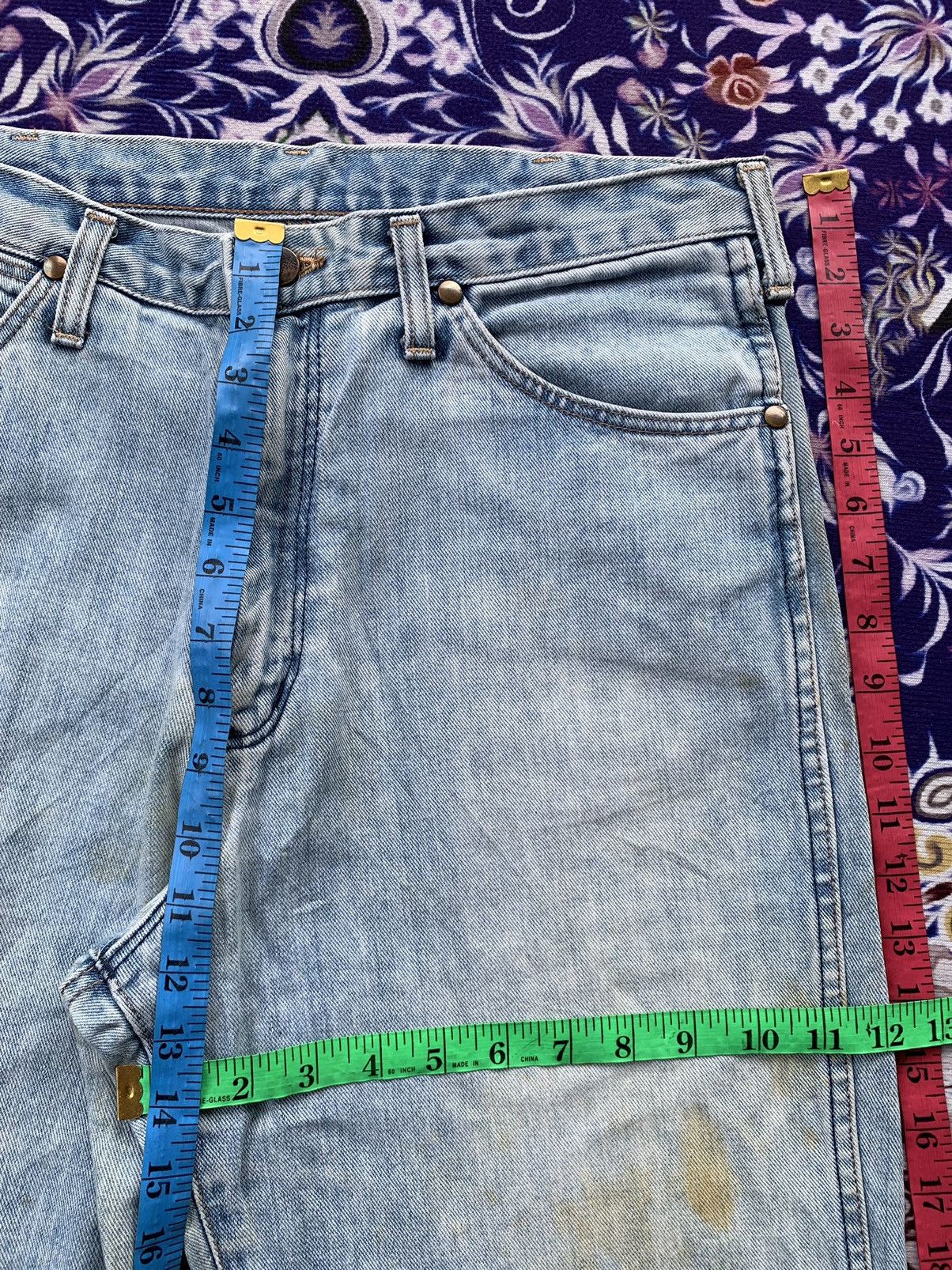 Wrangler Vintage Wrangler Faded Wash Denim Size US 34 / EU 50 - 14 Thumbnail