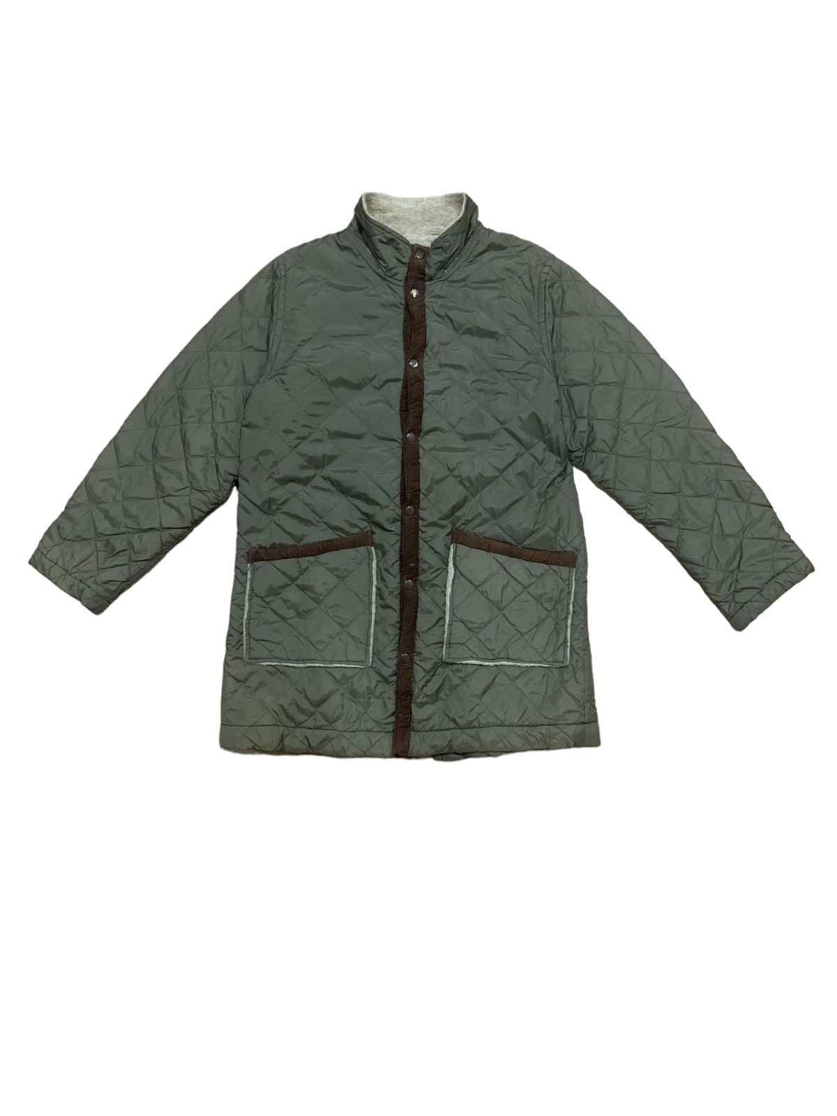 PERSON'S Vintage Japanese Person’s Line Fleece Paded Jacket Size US L / EU 52-54 / 3 - 1 Thumbnail