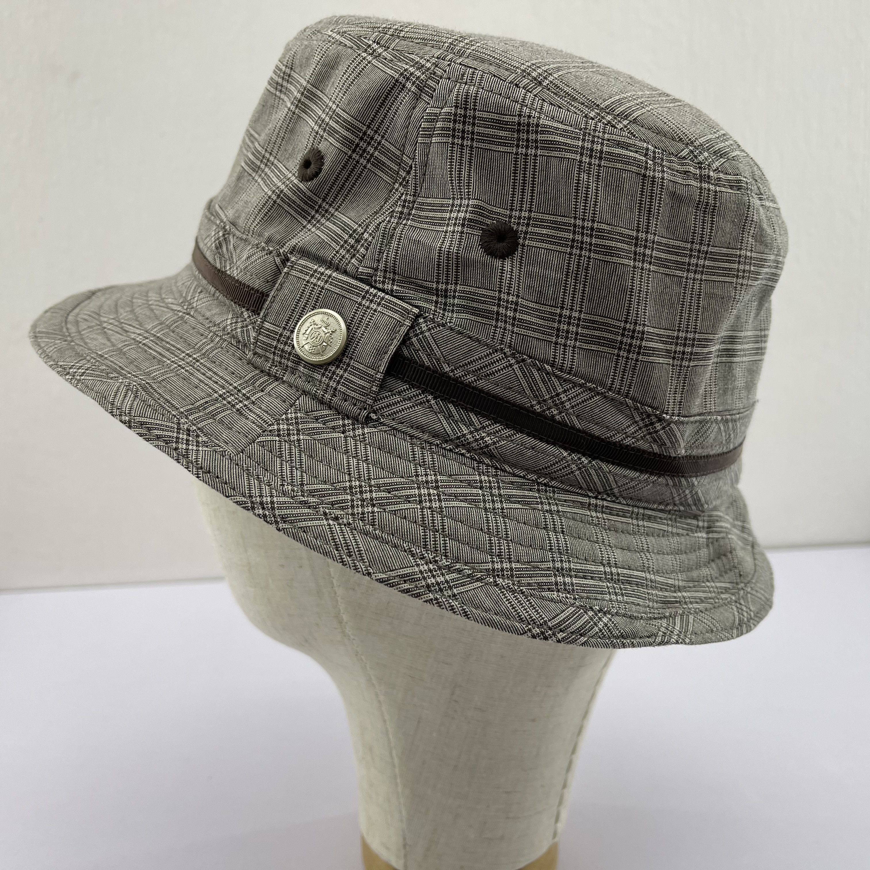 Hiroko Koshino Homme Hiroko Koshino Bucket Hats- BH1026 Size ONE SIZE - 5 Thumbnail