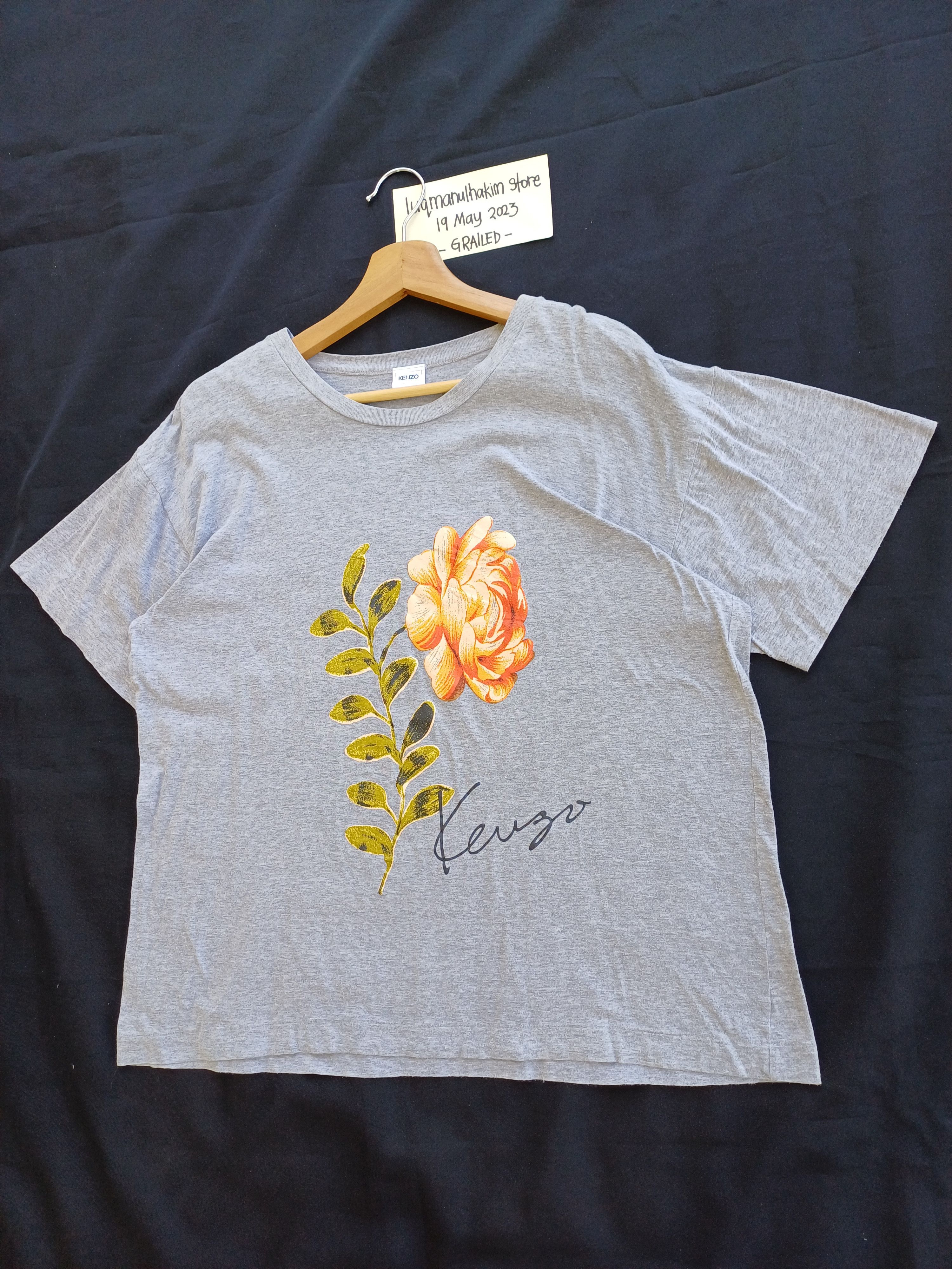 Kenzo Rare Vintage Floral Print KENZO Tshirt Size US M / EU 48-50 / 2 - 3 Thumbnail