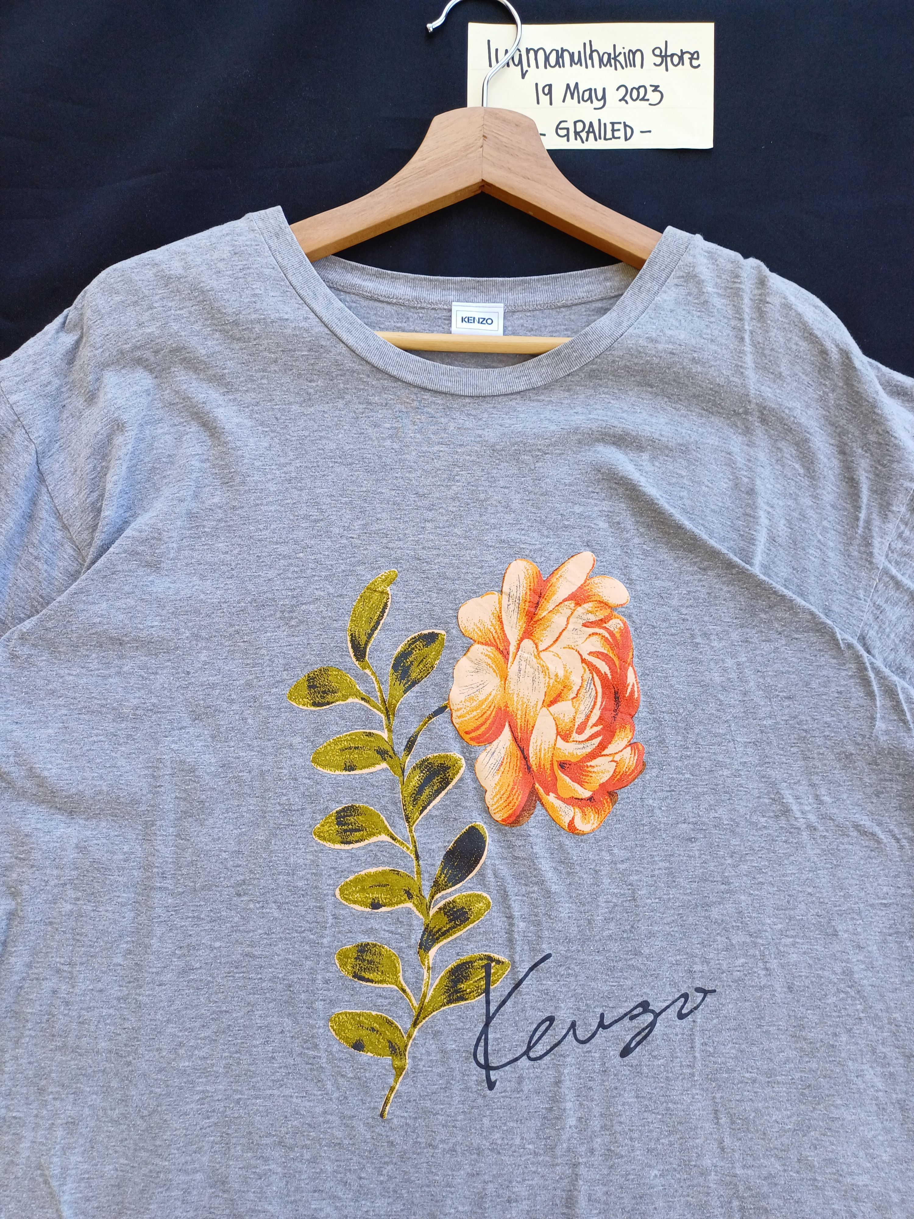 Kenzo Rare Vintage Floral Print KENZO Tshirt Size US M / EU 48-50 / 2 - 5 Thumbnail