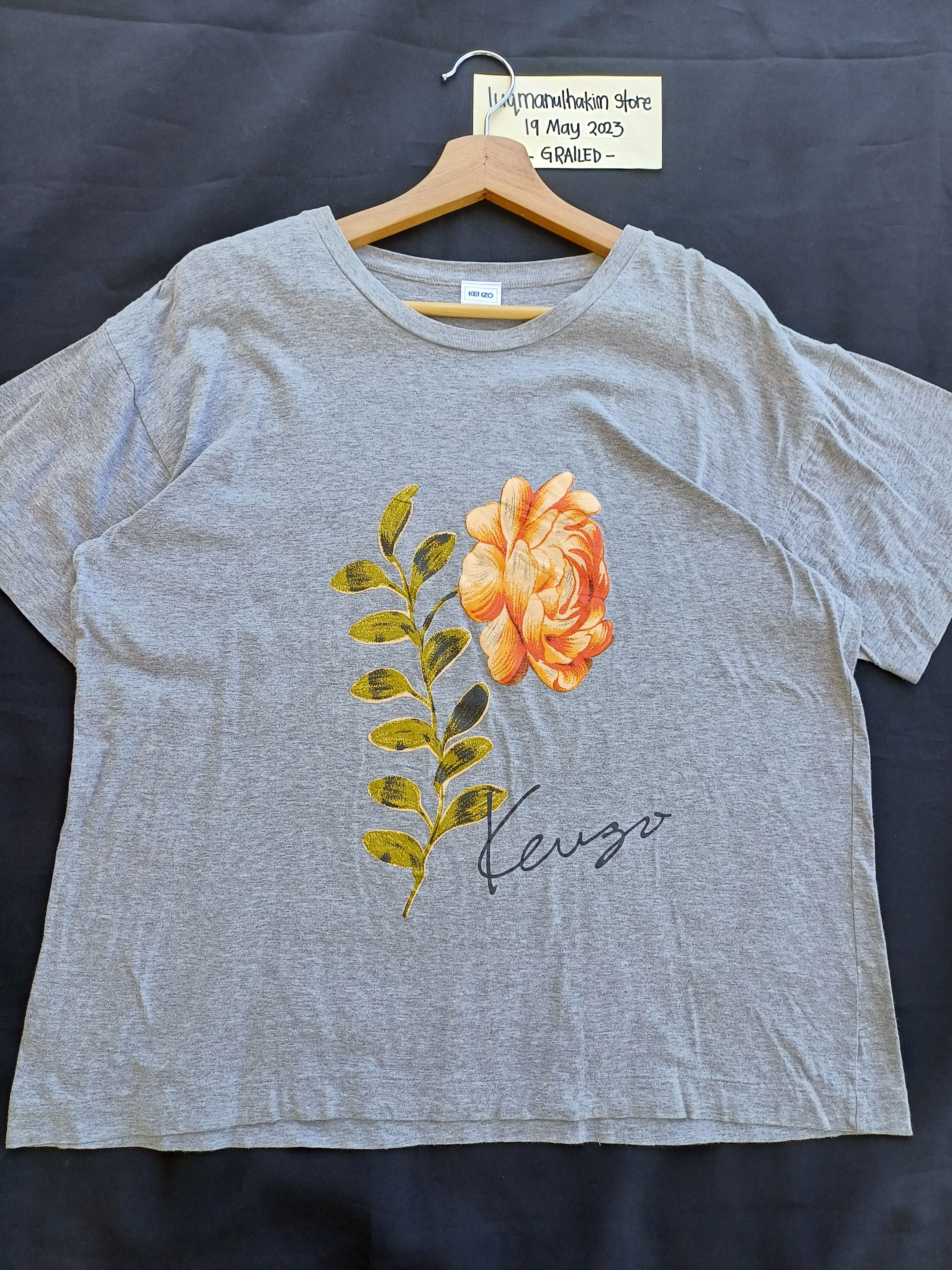 Kenzo Rare Vintage Floral Print KENZO Tshirt Size US M / EU 48-50 / 2 - 4 Thumbnail