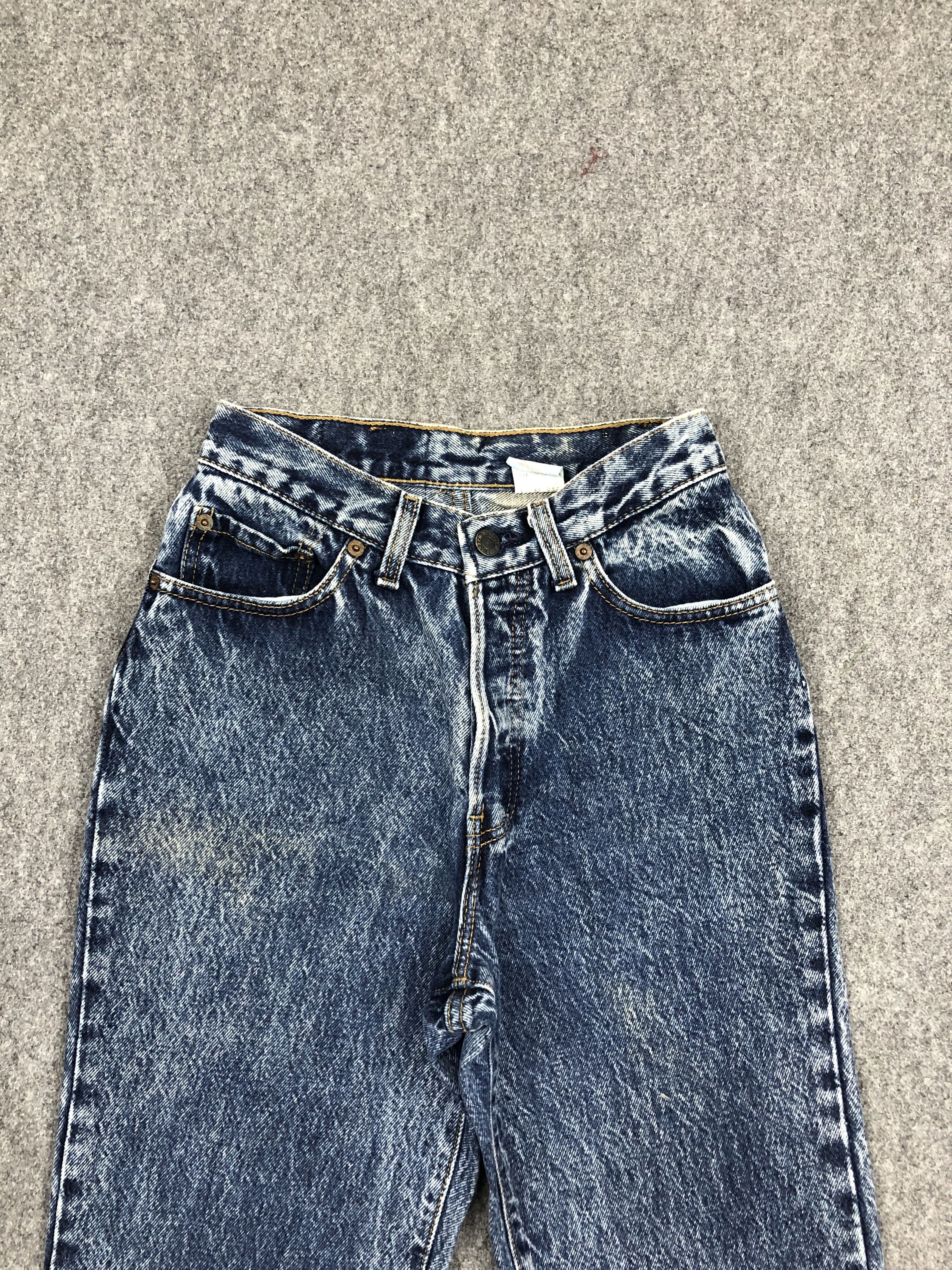 Levi's × Vintage Vintage 90s Levis 501 Acid Wash Jeans W24 DP1492 Size US 26 / EU 42 - 2 Thumbnail