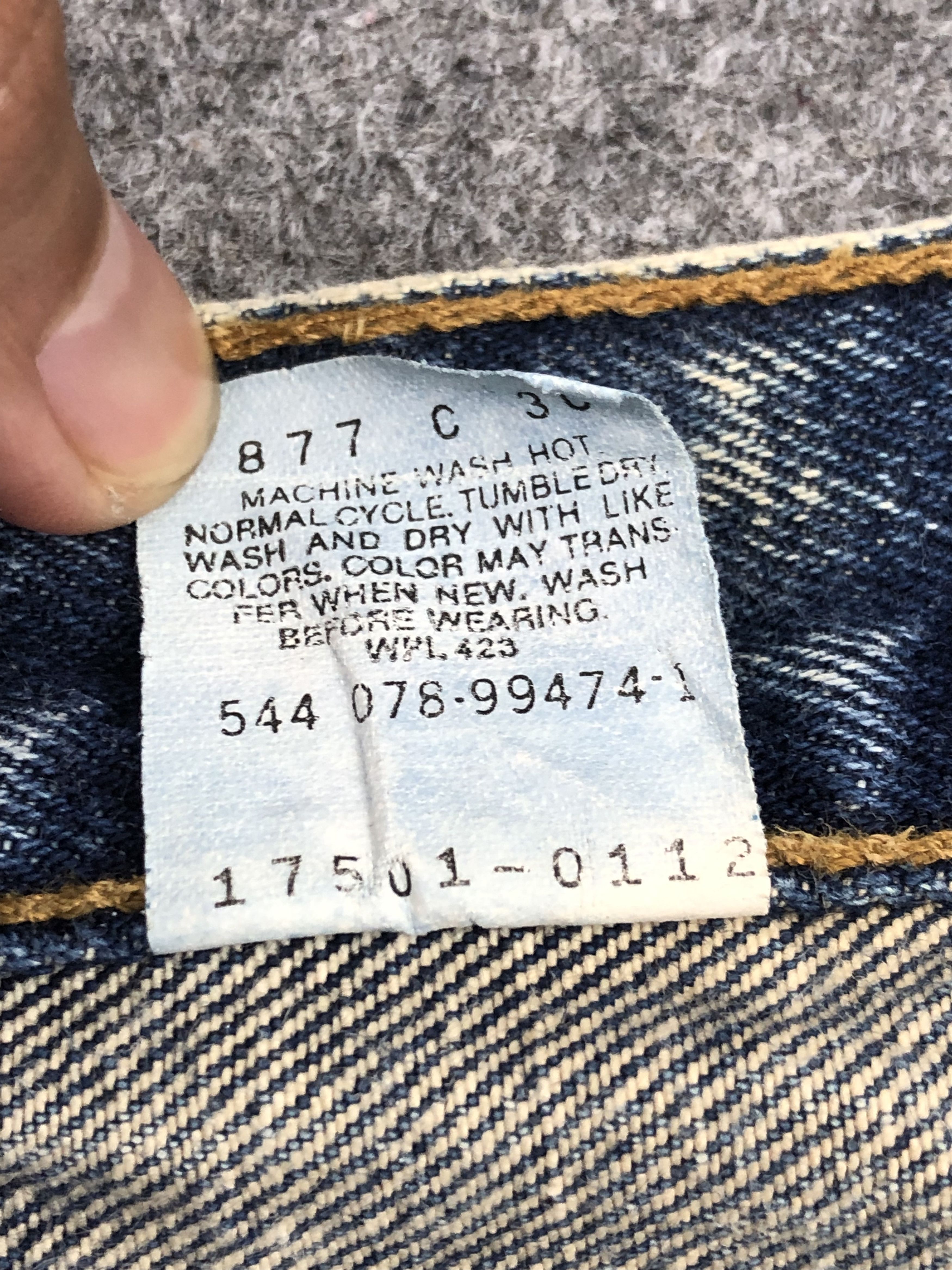 Levi's × Vintage Vintage 90s Levis 501 Acid Wash Jeans W24 DP1492 Size US 26 / EU 42 - 8 Thumbnail