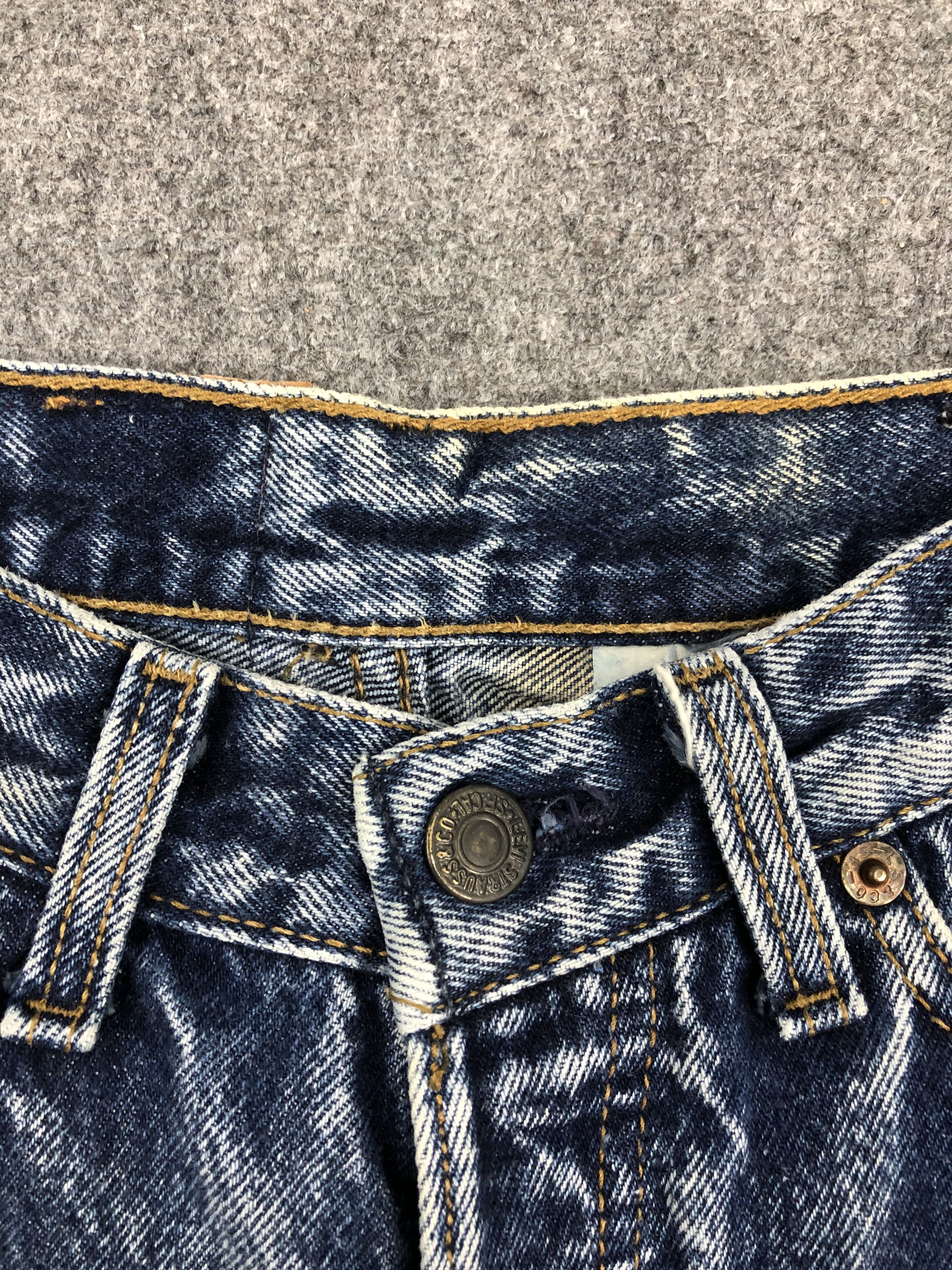 Levi's × Vintage Vintage 90s Levis 501 Acid Wash Jeans W24 DP1492 Size US 26 / EU 42 - 10 Thumbnail