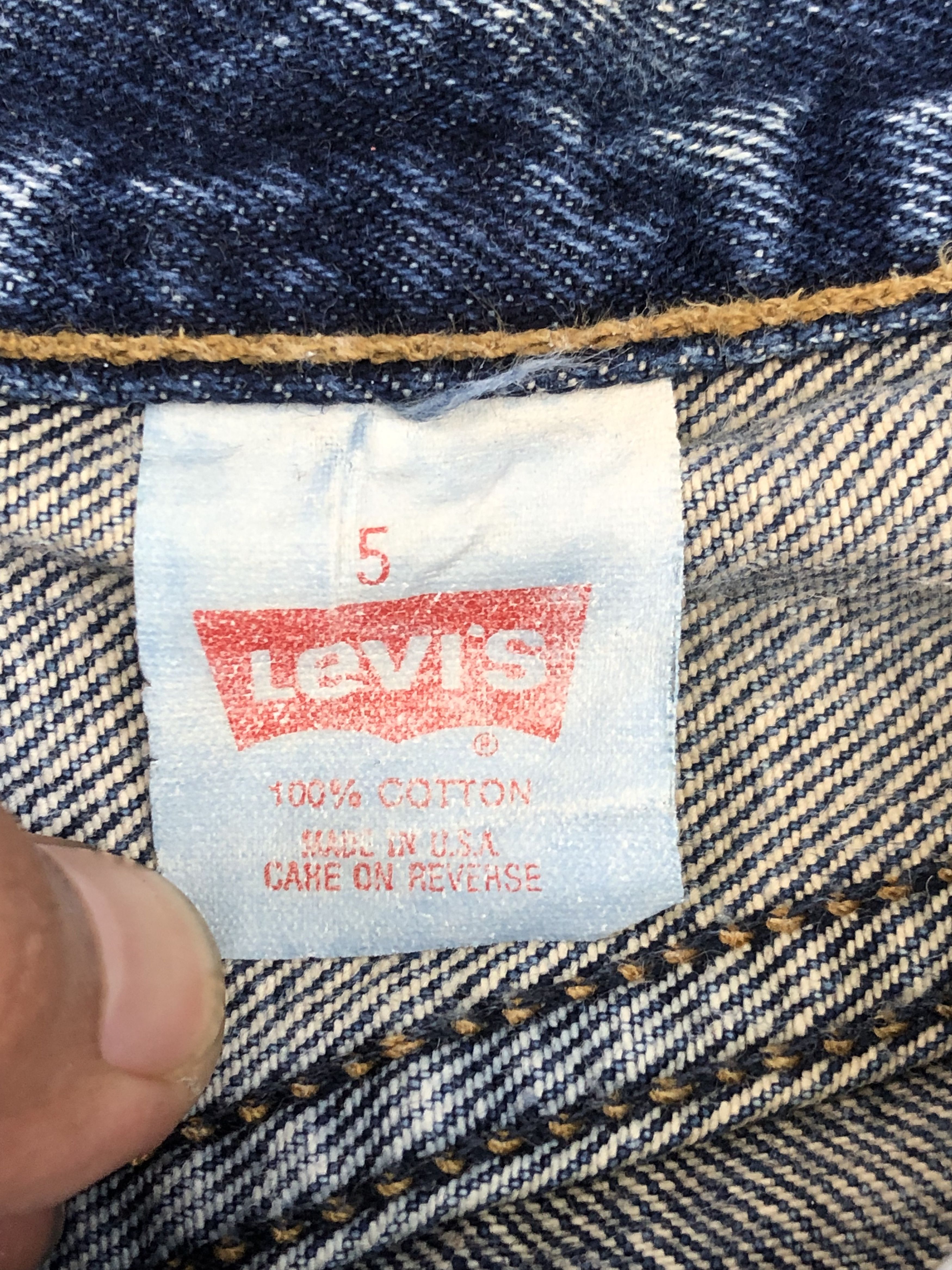 Levi's × Vintage Vintage 90s Levis 501 Acid Wash Jeans W24 DP1492 Size US 26 / EU 42 - 7 Thumbnail