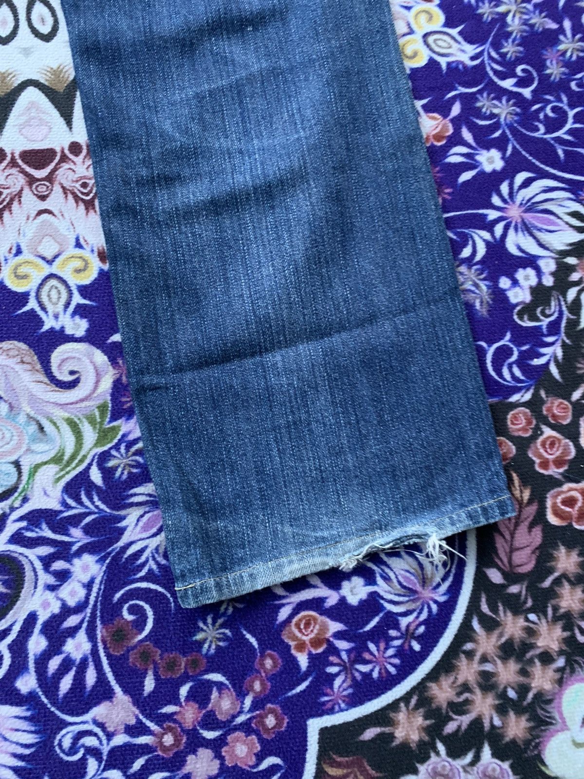 Levi's Vintage Clothing Levis 503 e Redline Faded Wash Denim Size US 32 / EU 48 - 8 Thumbnail