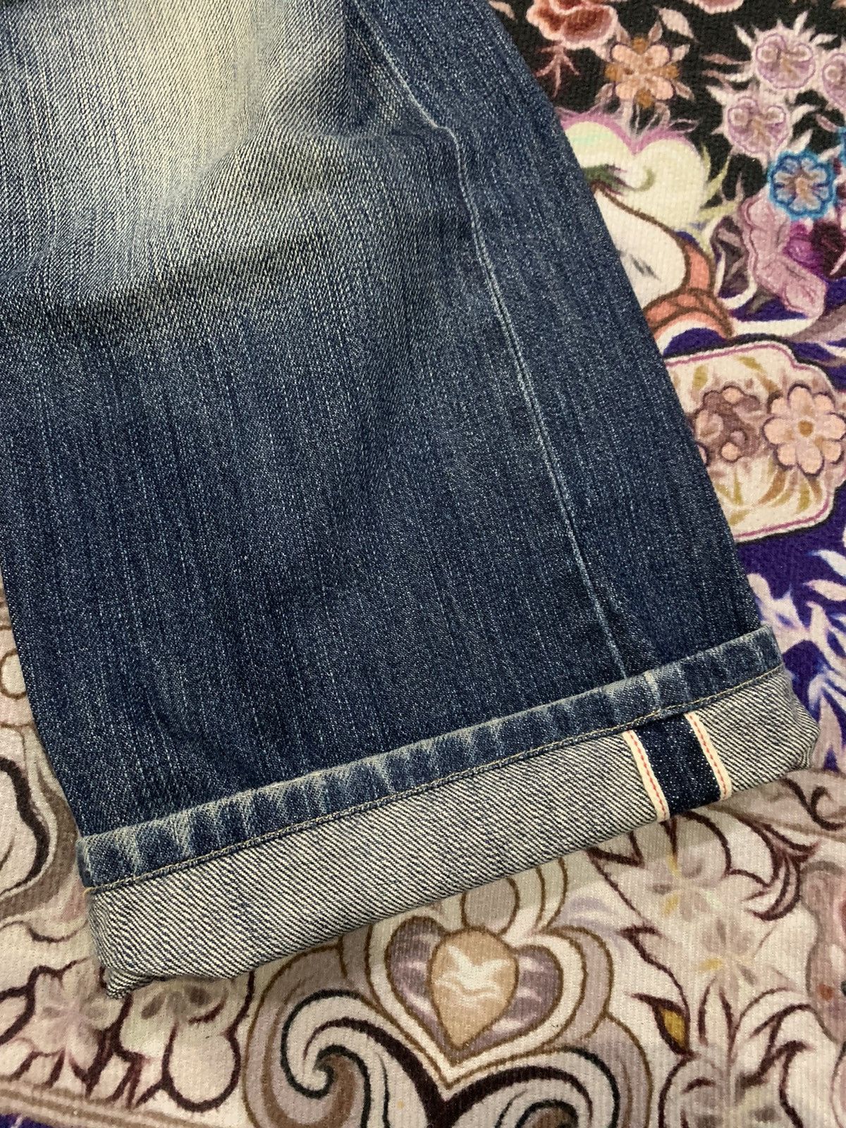 Levi's Vintage Clothing Levis 503 e Redline Faded Wash Denim Size US 32 / EU 48 - 12 Thumbnail