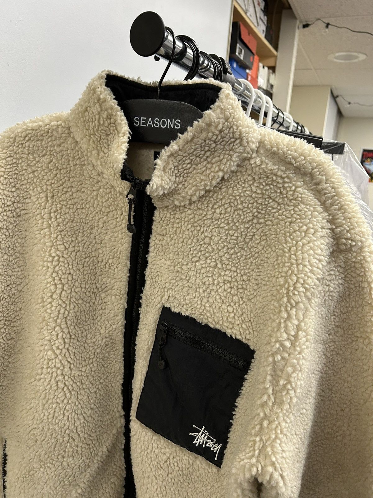 Stussy Stussy Venus Sherpa Jacket XL | Grailed