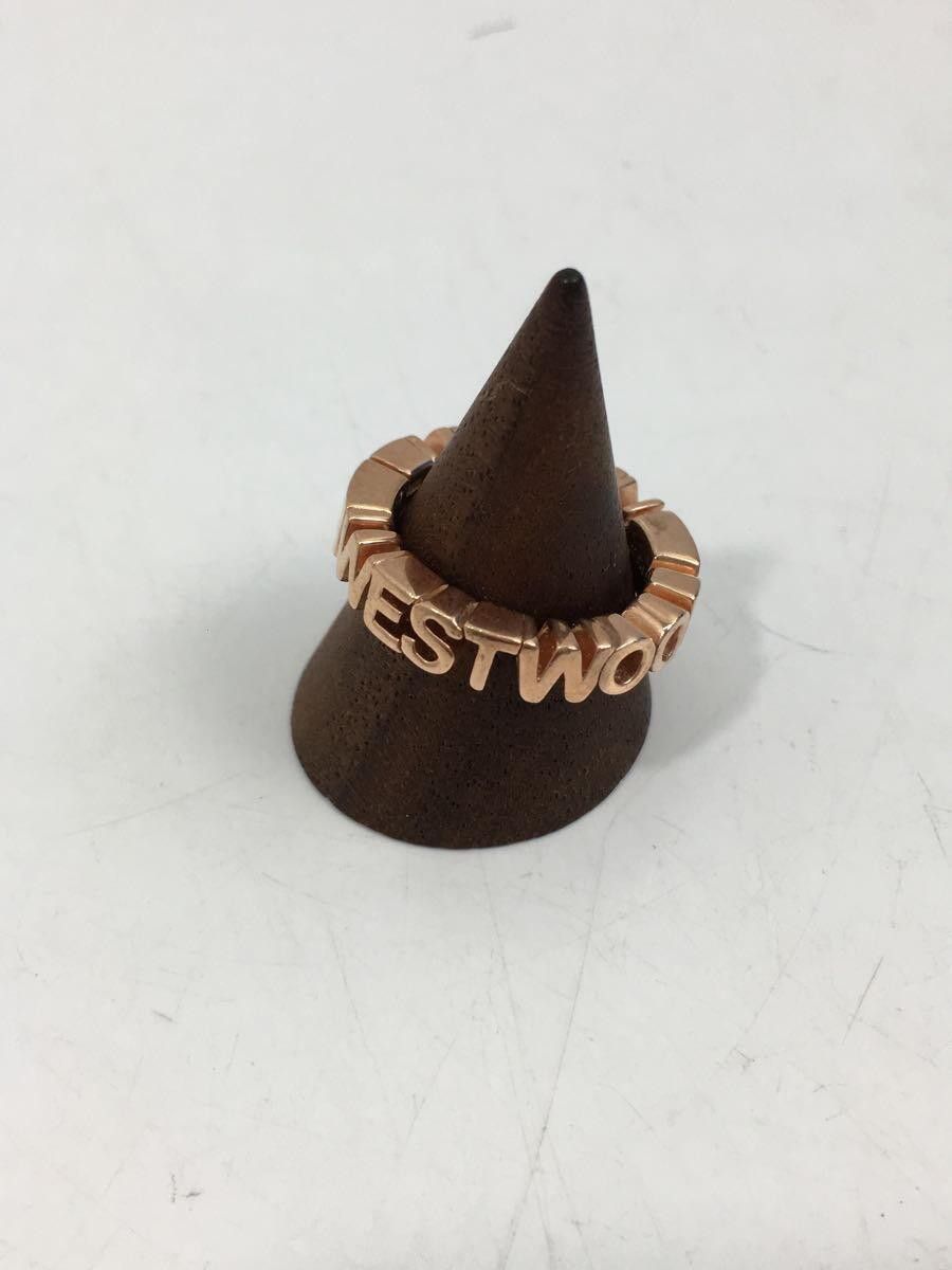 Vivienne Westwood Orb 3D Script Logo Ring Size ONE SIZE - 2 Thumbnail