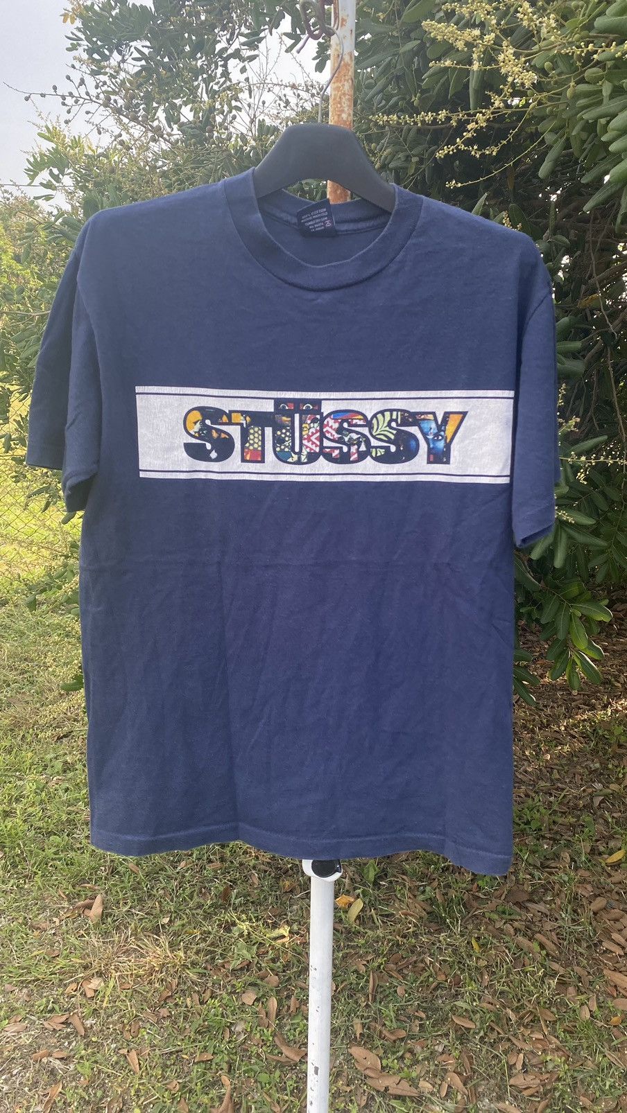Stussy Vintage Stussy Box Logo Tshirt Size US M / EU 48-50 / 2 - 1 Thumbnail