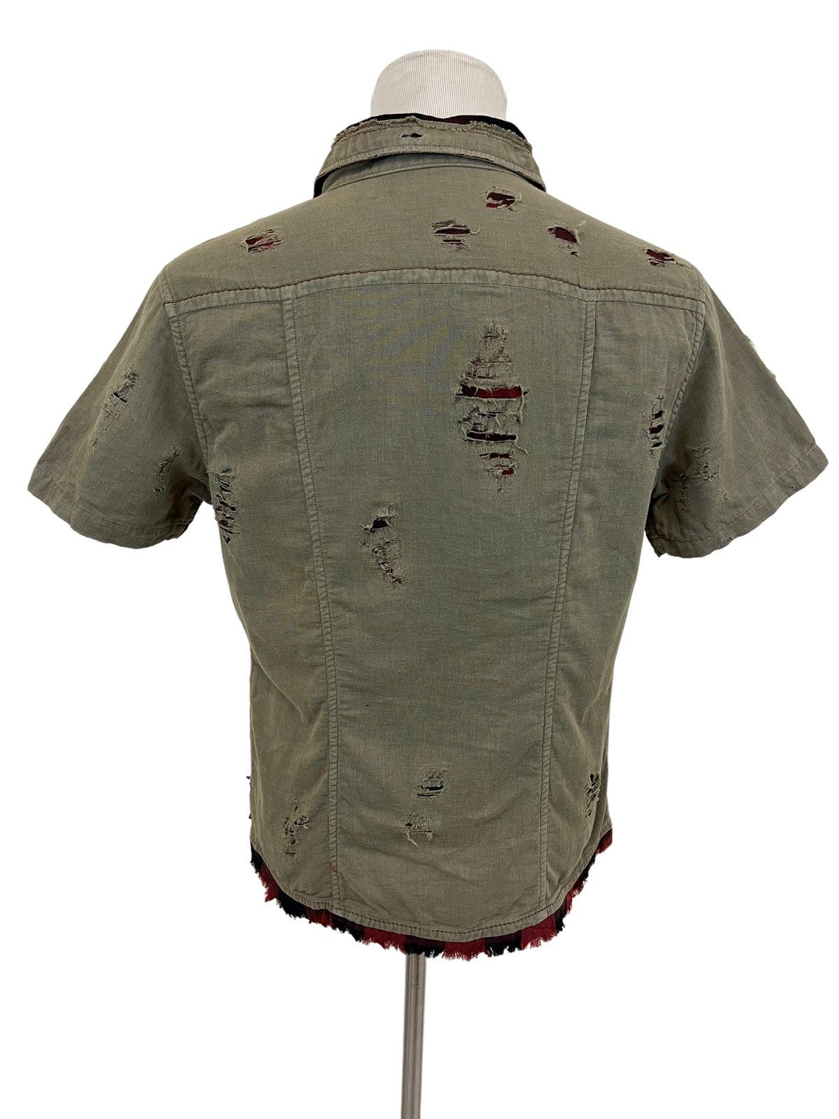 Marithe + Francois Girbaud Archival Marith Francious Girbaud Distressed Shirts Size US M / EU 48-50 / 2 - 4 Thumbnail