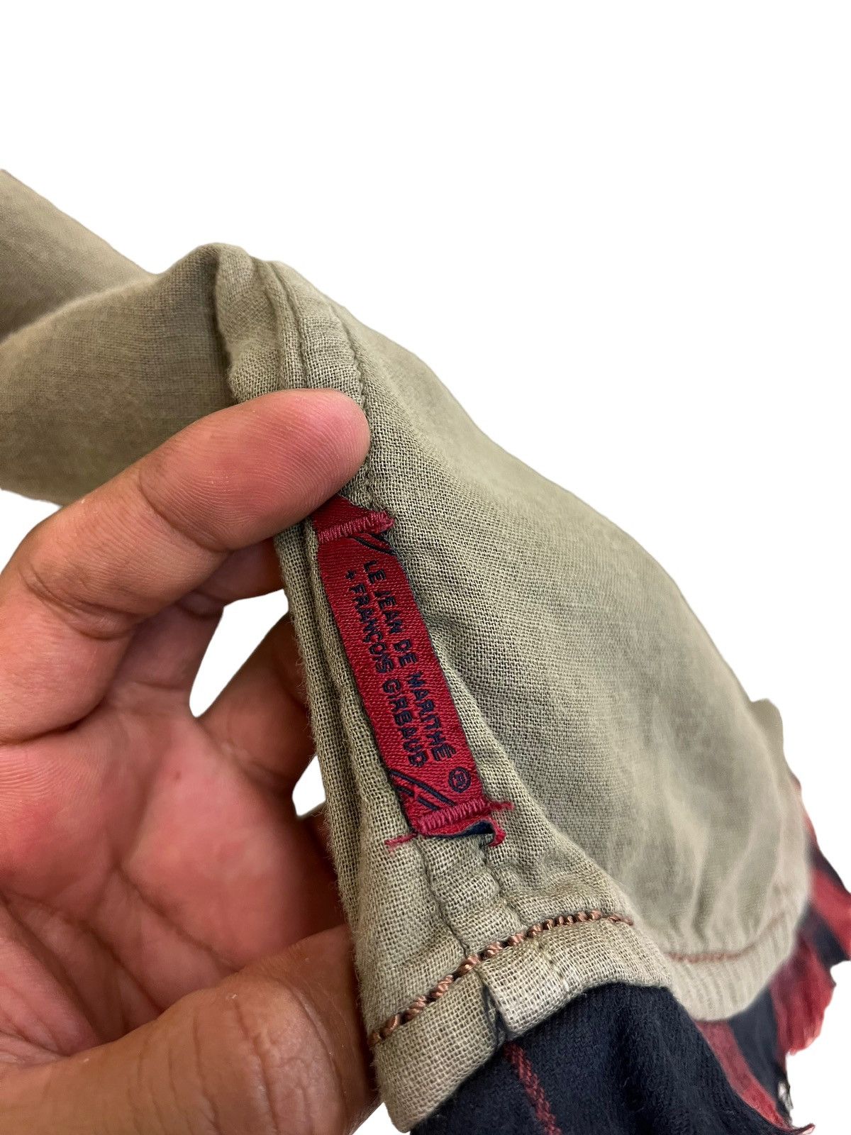Marithe + Francois Girbaud Archival Marith Francious Girbaud Distressed Shirts Size US M / EU 48-50 / 2 - 20 Thumbnail