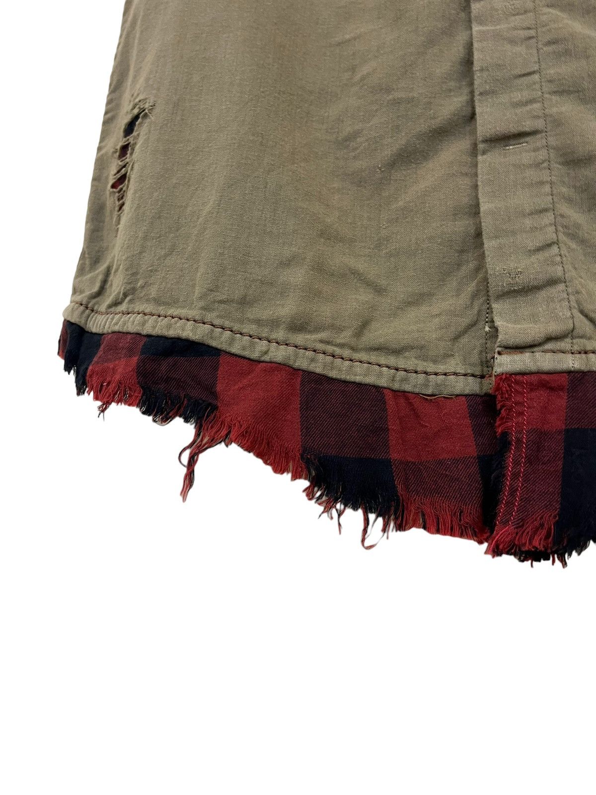 Marithe + Francois Girbaud Archival Marith Francious Girbaud Distressed Shirts Size US M / EU 48-50 / 2 - 12 Thumbnail