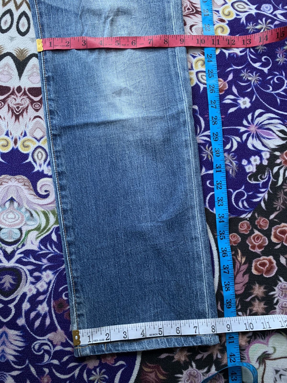 Levi's Vintage Clothing Levis 502 Distressed Denim Size US 36 / EU 52 - 14 Thumbnail