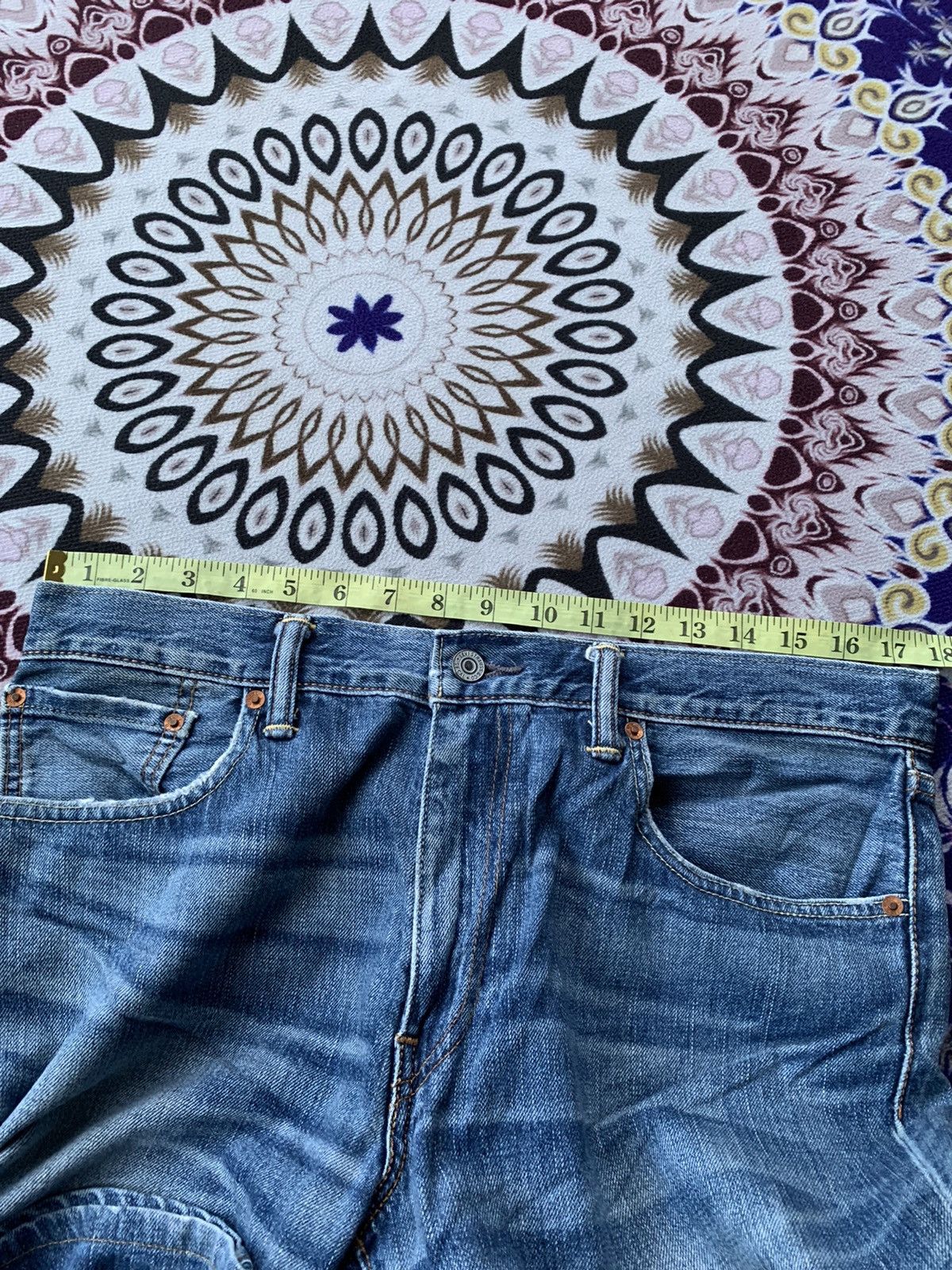 Levi's Vintage Clothing Levis 502 Distressed Denim Size US 36 / EU 52 - 12 Thumbnail
