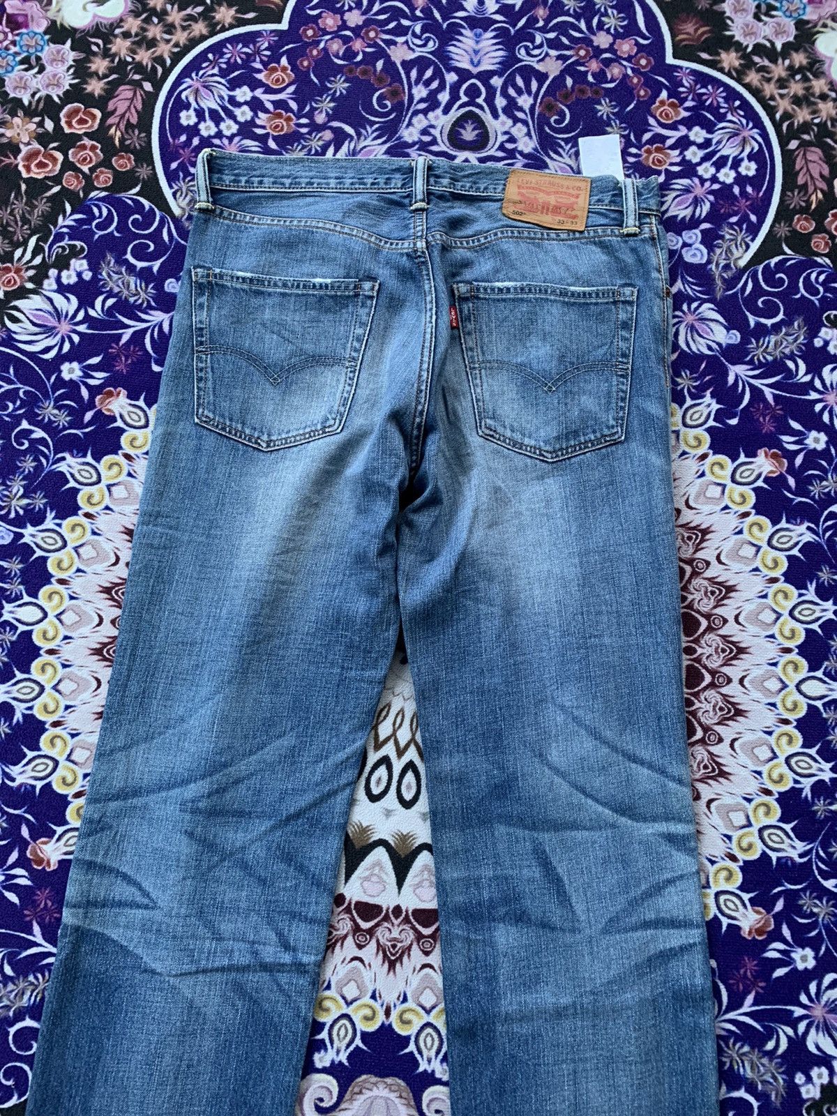 Levi's Vintage Clothing Levis 502 Distressed Denim Size US 36 / EU 52 - 9 Thumbnail
