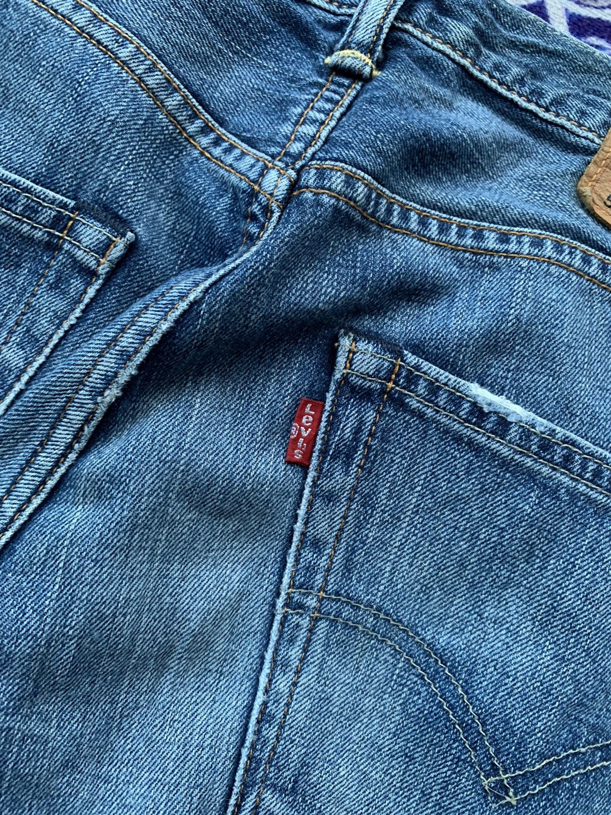 Levi's Vintage Clothing Levis 502 Distressed Denim Size US 36 / EU 52 - 10 Thumbnail