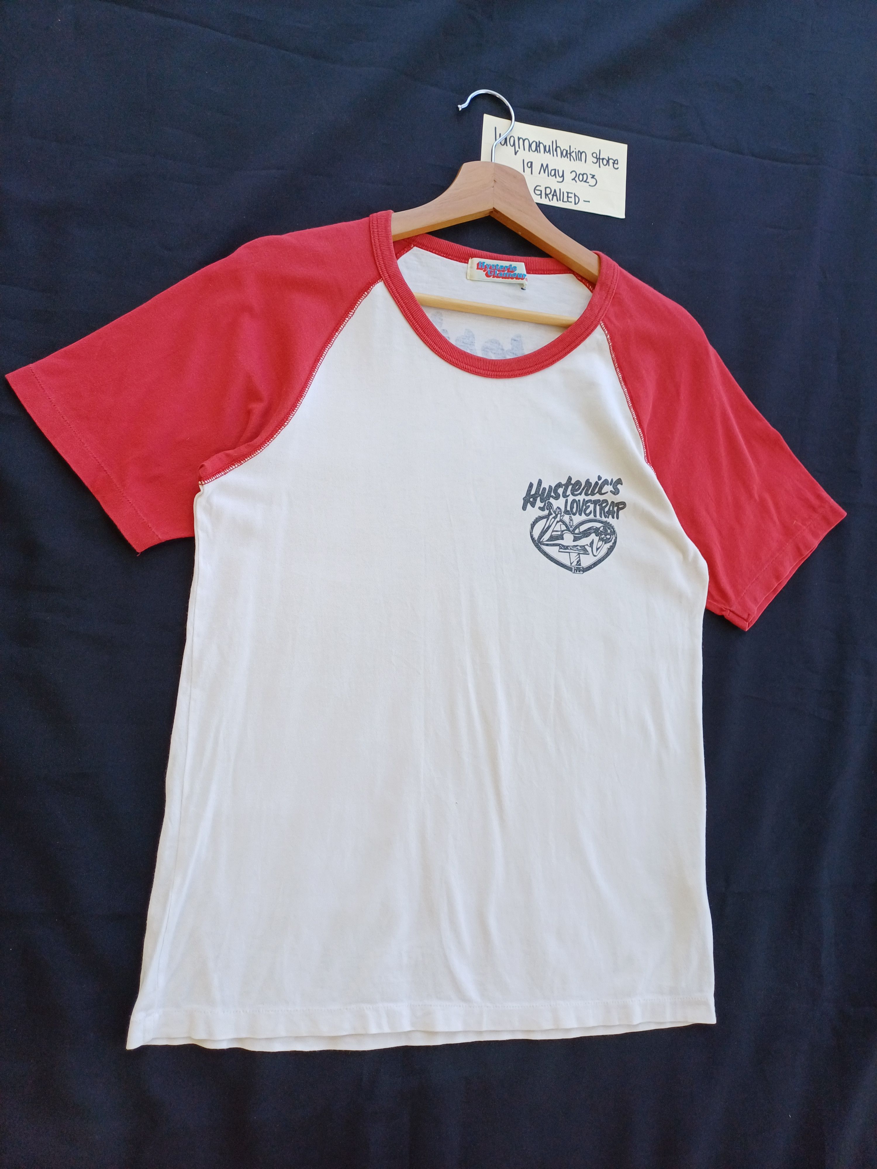 Hysteric Glamour Rare Vintage Hysteric Glamour Lovetrap Tshirt Size US S / EU 44-46 / 1 - 8 Thumbnail