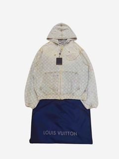 Shop Louis Vuitton 2021-22FW Nba Zip-Through Hoodie (1A8WTT) by