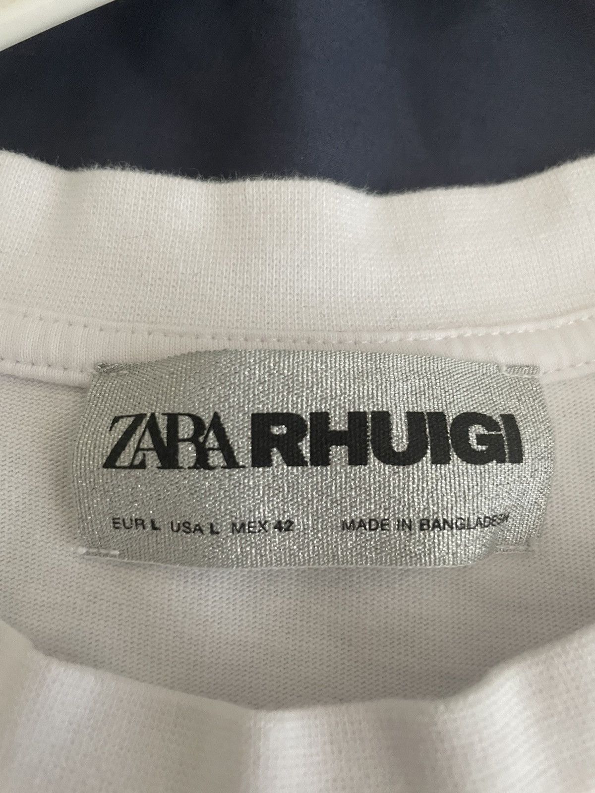 Rhude × Zara Rhude x Zara White T Shirt Large Size US L / EU 52-54 / 3 - 4 Thumbnail
