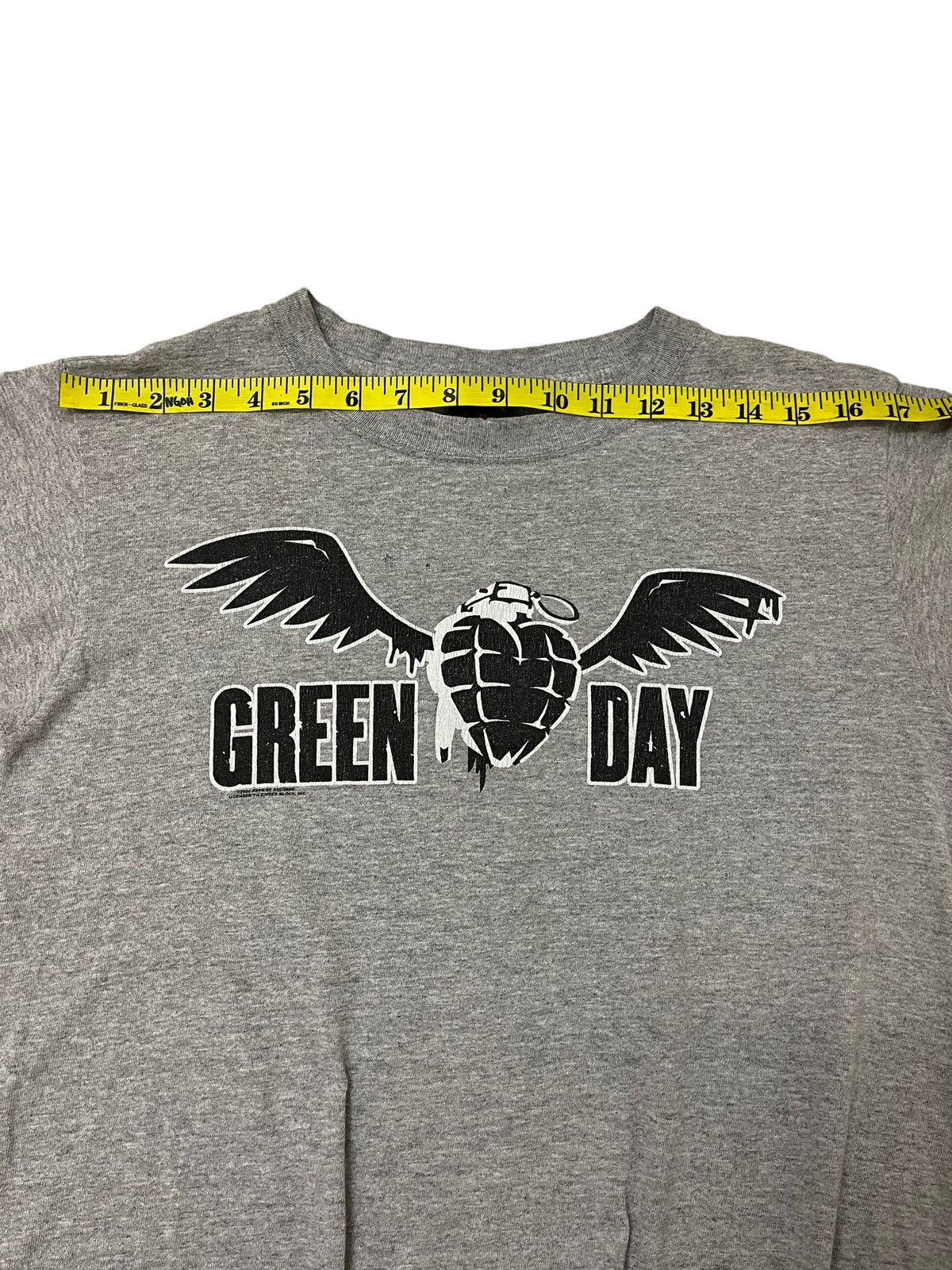 Band Tees × Vintage Vintage Greenday 2004 under licensed to Cinderblock Tees Size US L / EU 52-54 / 3 - 4 Thumbnail