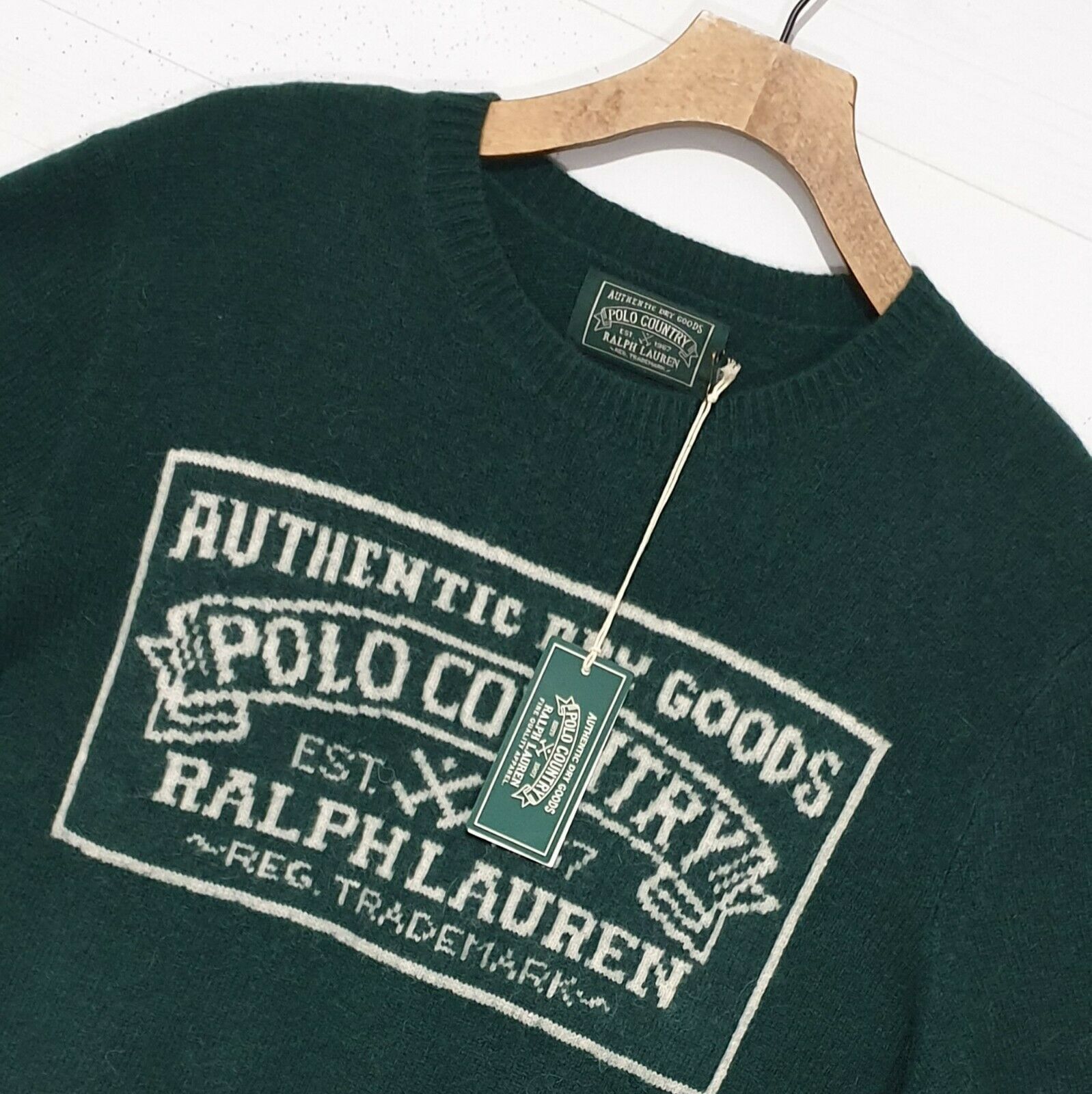 Polo Ralph Lauren Polo Ralph Lauren Country sportsman Banner sweater Large Size US L / EU 52-54 / 3 - 9 Thumbnail
