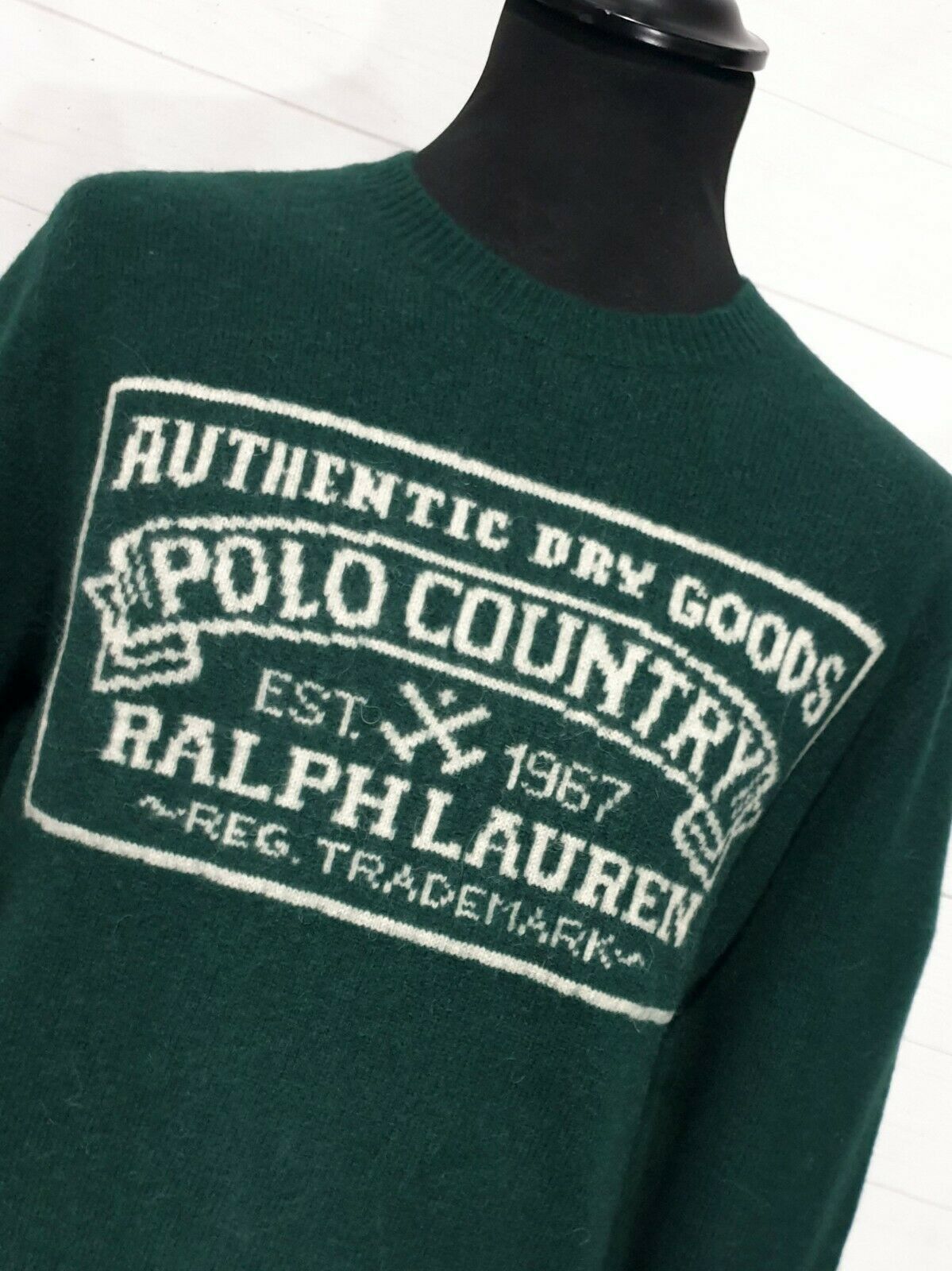 Polo Ralph Lauren Polo Ralph Lauren Country sportsman Banner sweater Large Size US L / EU 52-54 / 3 - 6 Thumbnail