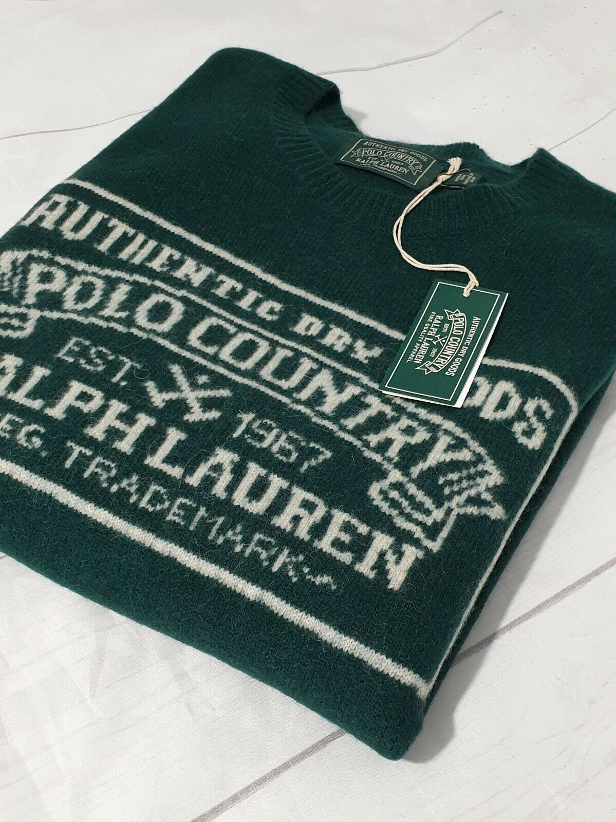 Polo Ralph Lauren Polo Ralph Lauren Country sportsman Banner sweater Large Size US L / EU 52-54 / 3 - 5 Thumbnail