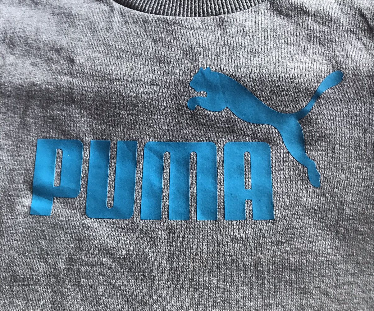 Puma Puma blue logo sweatshirt size S Size US S / EU 44-46 / 1 - 4 Thumbnail