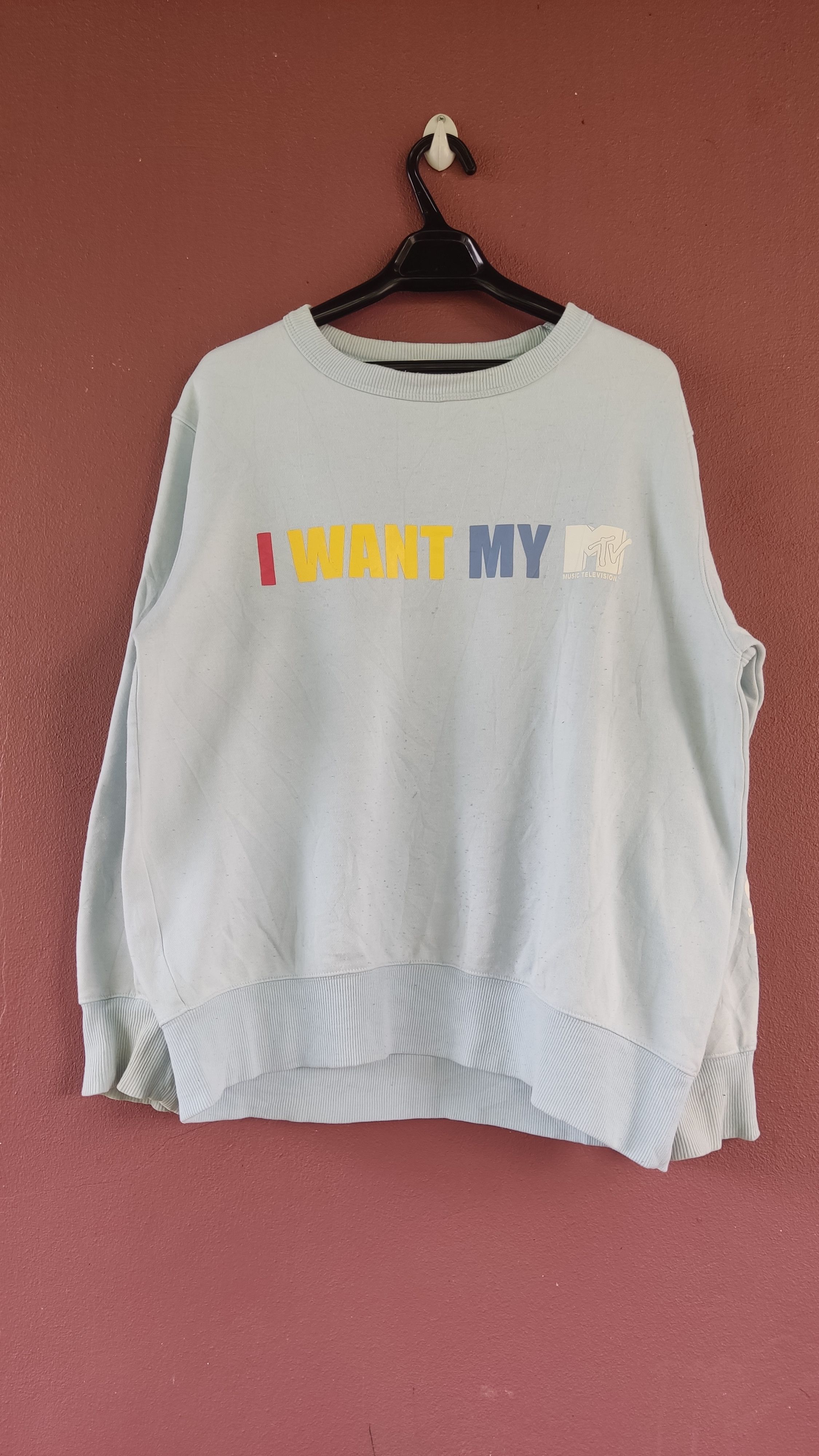 Mtv MTV sweatshirt size M Size US M / EU 48-50 / 2 - 1 Thumbnail