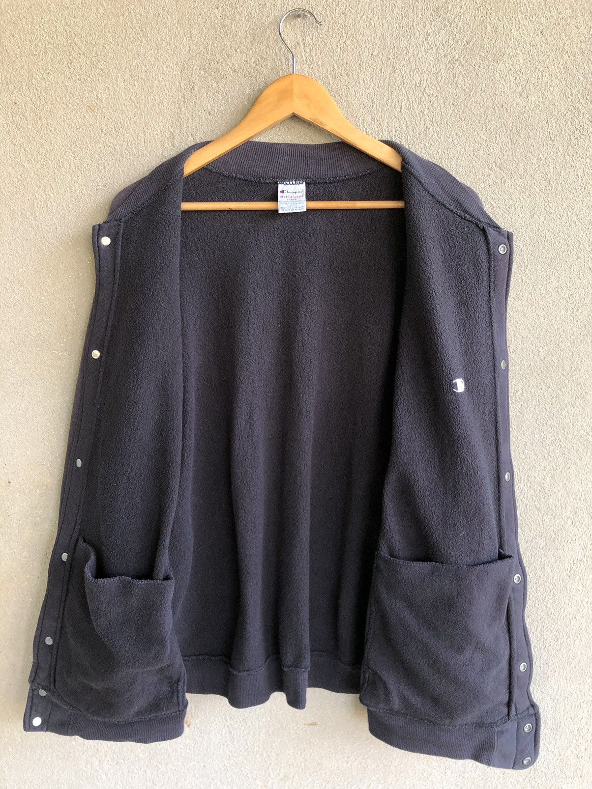 Champion Vintage 90s CHAMPION Reverse Weave button up sweater Size US L / EU 52-54 / 3 - 3 Thumbnail