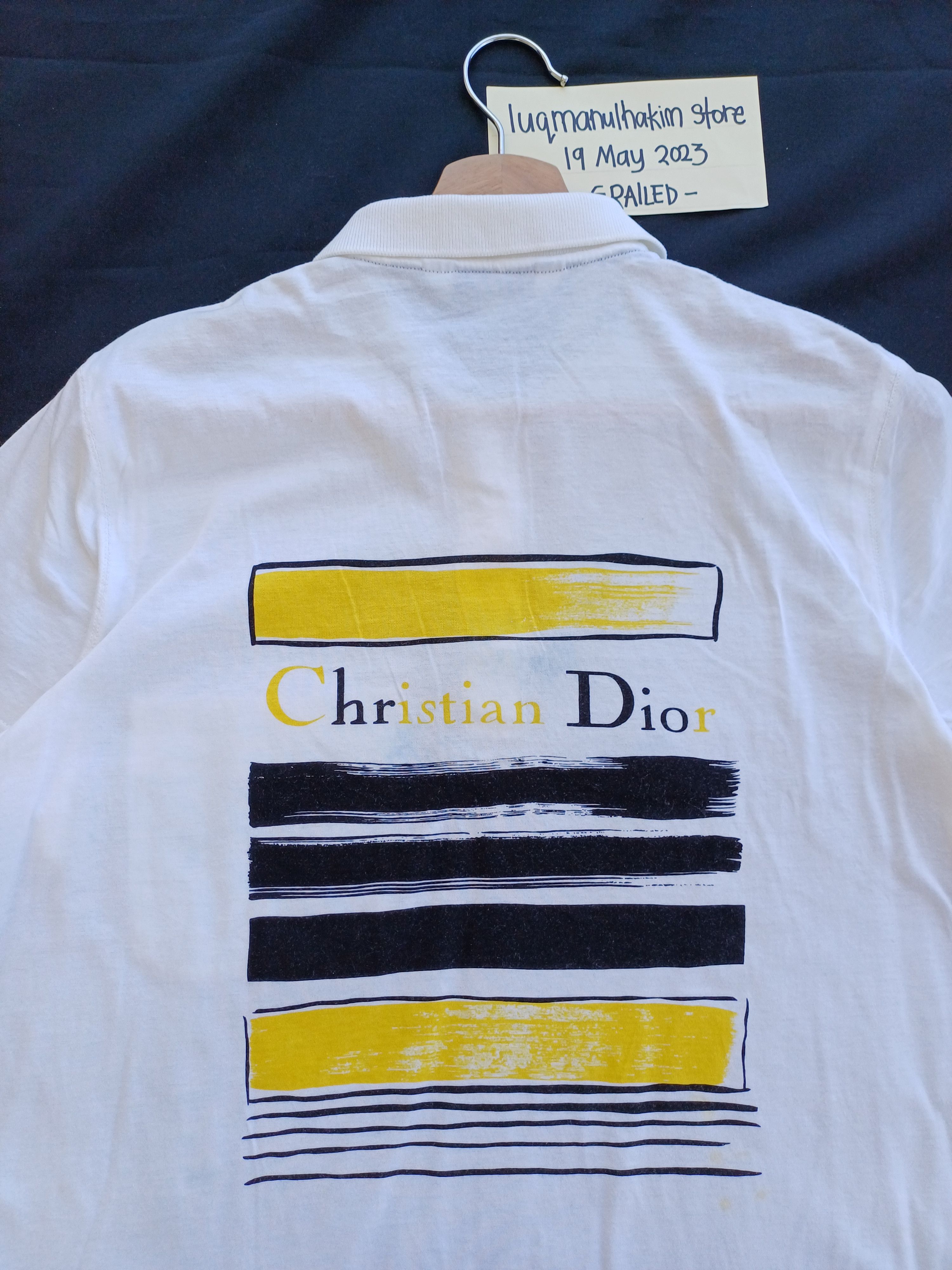 Christian Dior Monsieur Rare Vintage Christian Dior Sports Polo Shirt Size US M / EU 48-50 / 2 - 5 Thumbnail