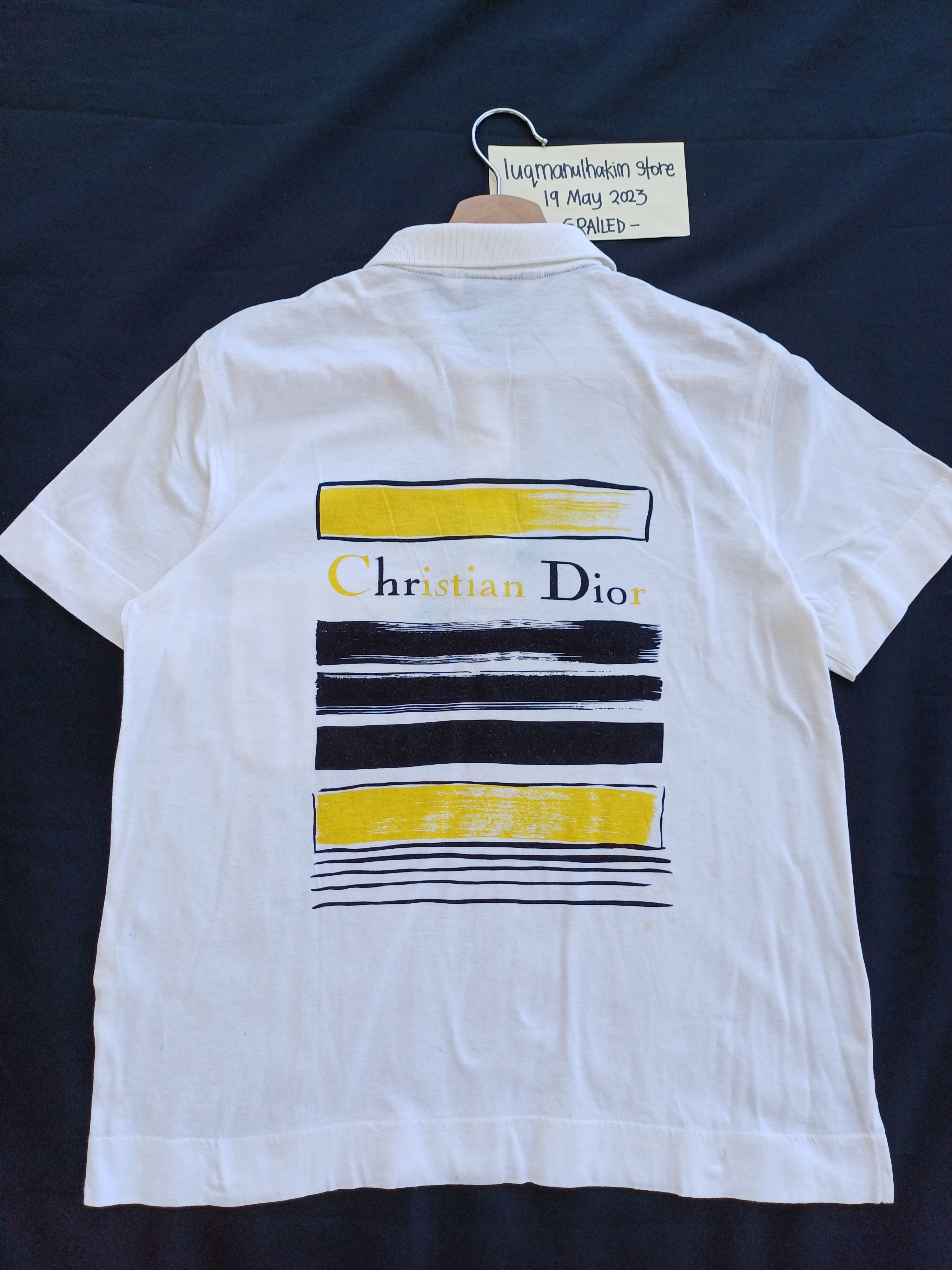 Christian Dior Monsieur Rare Vintage Christian Dior Sports Polo Shirt Size US M / EU 48-50 / 2 - 4 Thumbnail