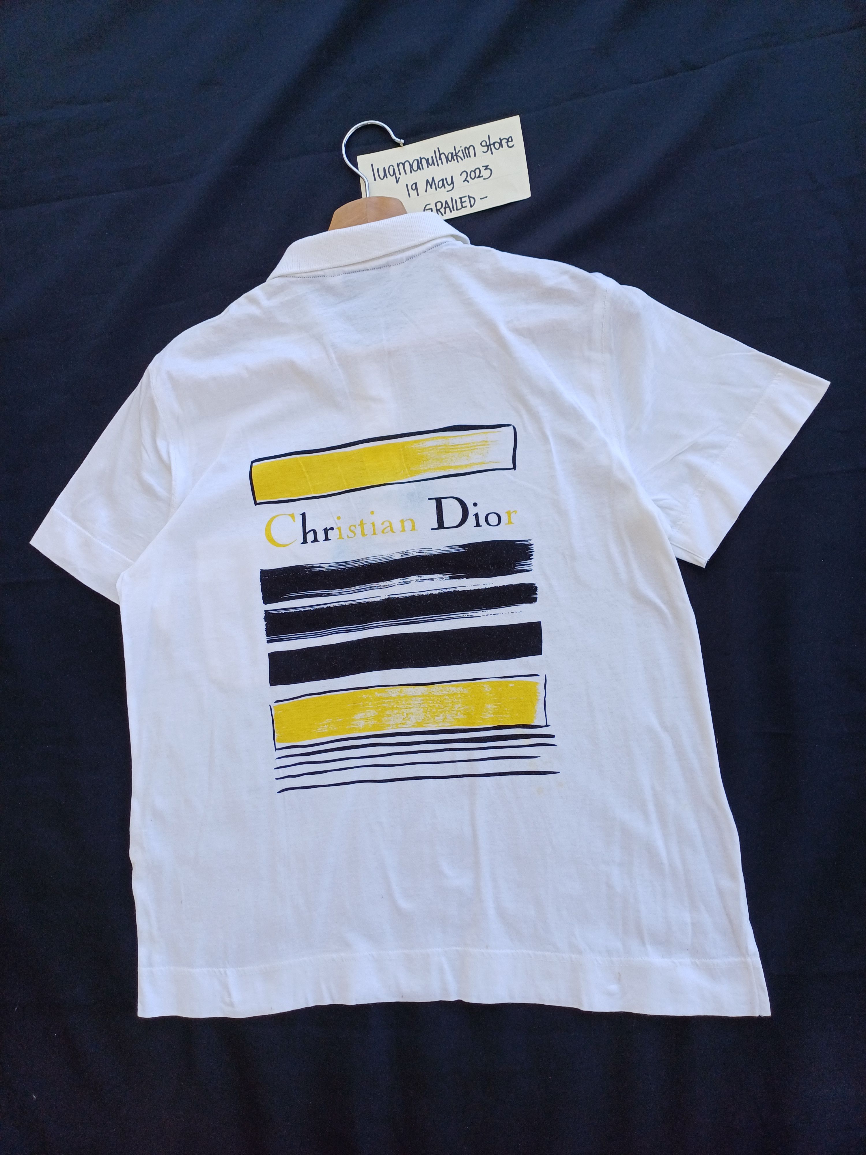 Christian Dior Monsieur Rare Vintage Christian Dior Sports Polo Shirt Size US M / EU 48-50 / 2 - 3 Thumbnail