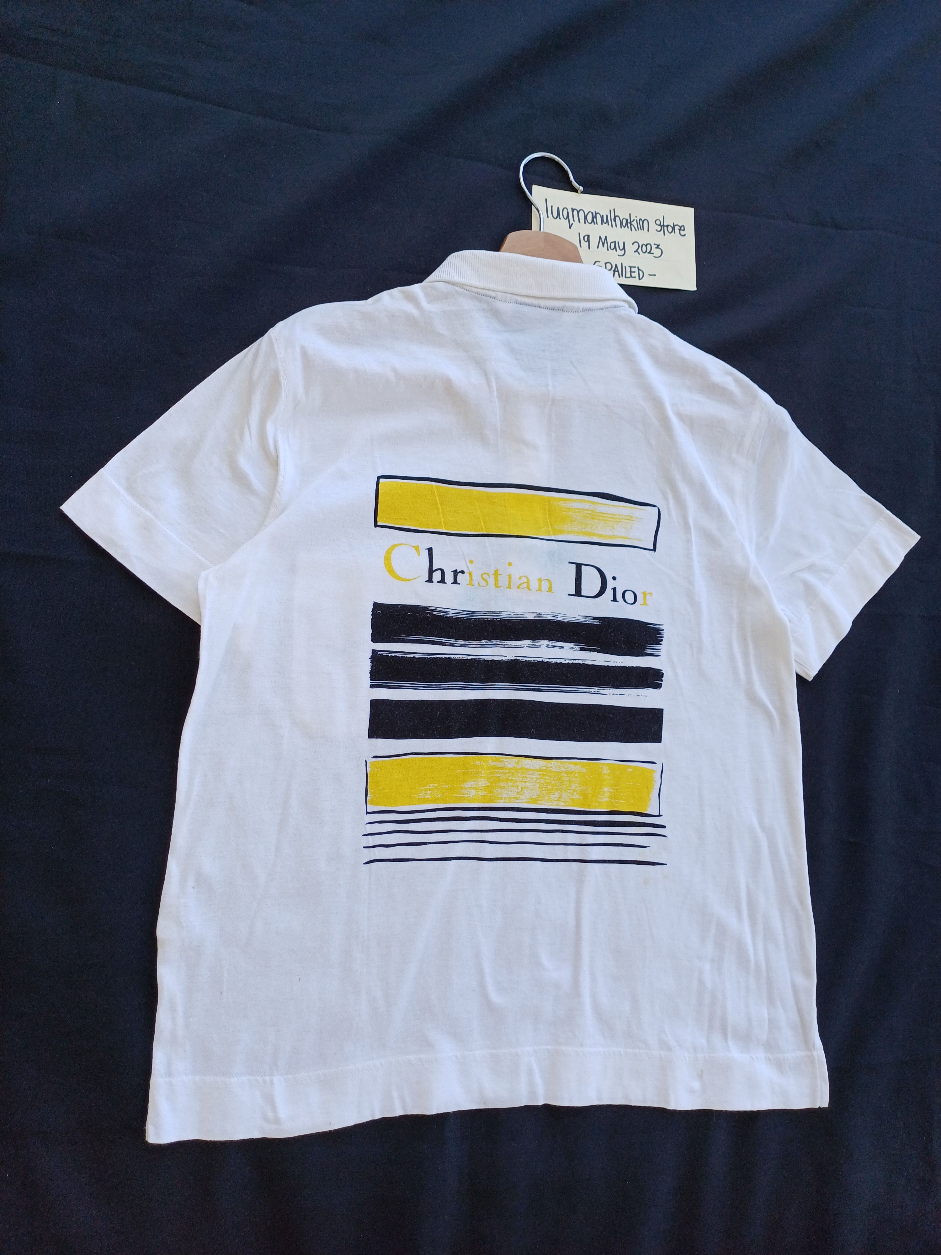 Christian Dior Monsieur Rare Vintage Christian Dior Sports Polo Shirt Size US M / EU 48-50 / 2 - 2 Thumbnail