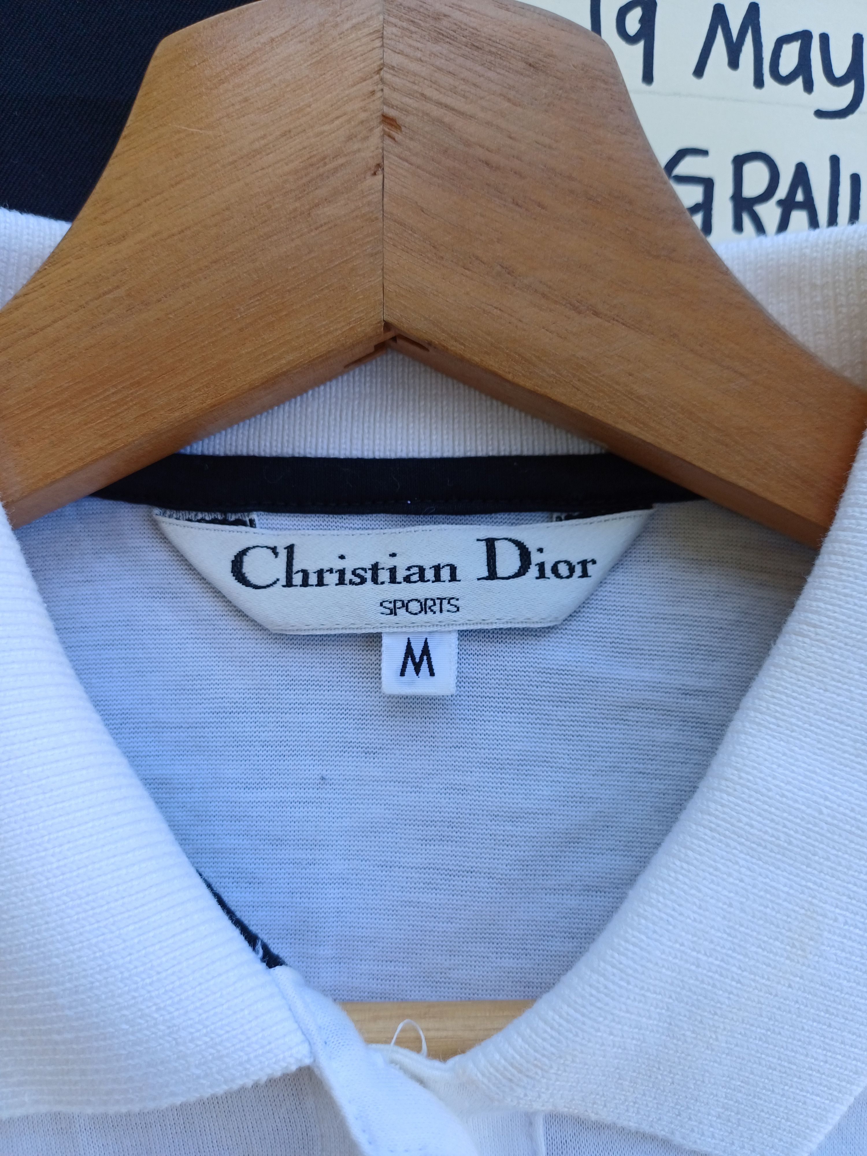 Christian Dior Monsieur Rare Vintage Christian Dior Sports Polo Shirt Size US M / EU 48-50 / 2 - 11 Thumbnail