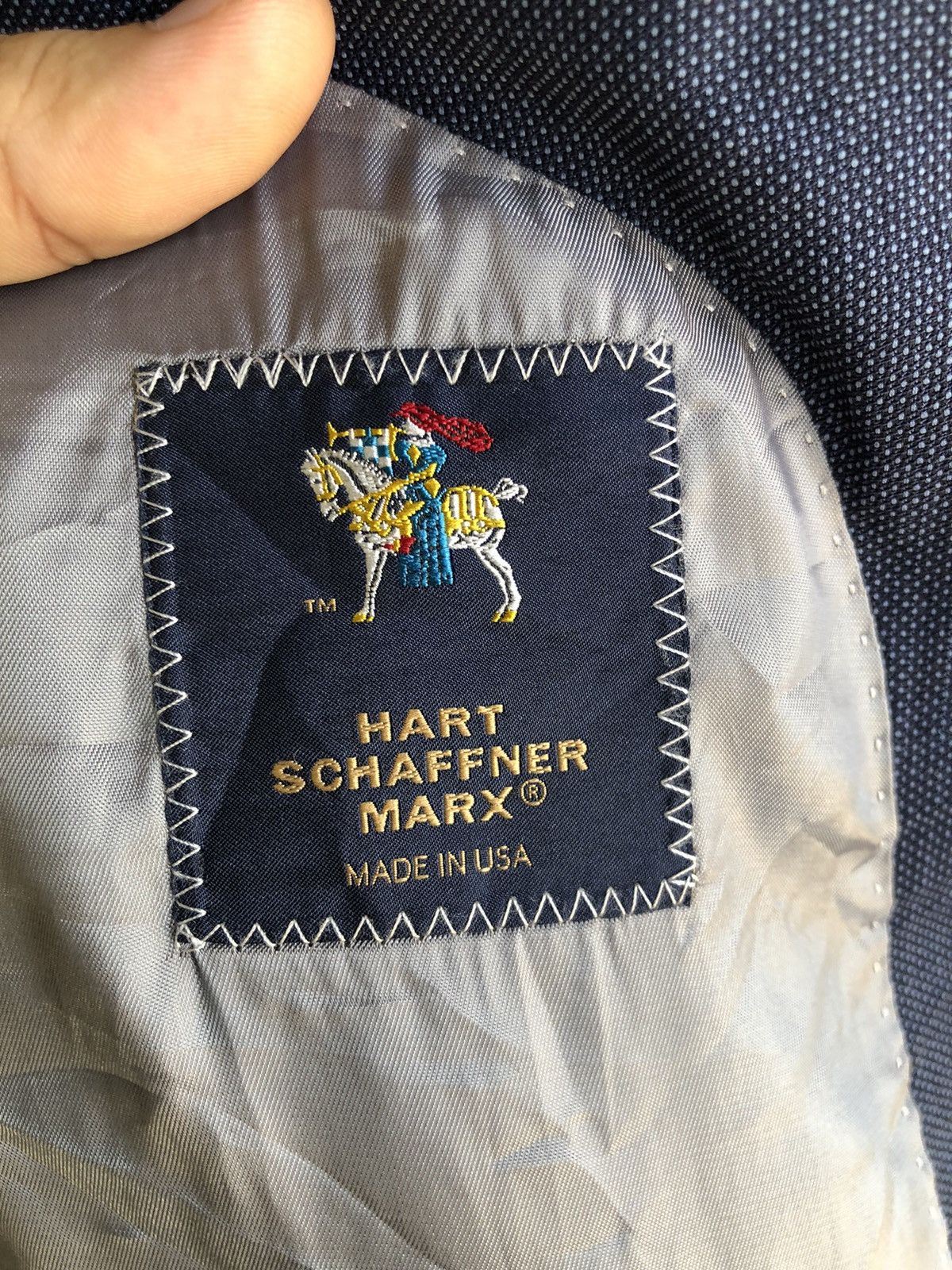 Hart Schaffner Marx HART SCHAFFNER MARX Blazer Size 44R - 6 Thumbnail