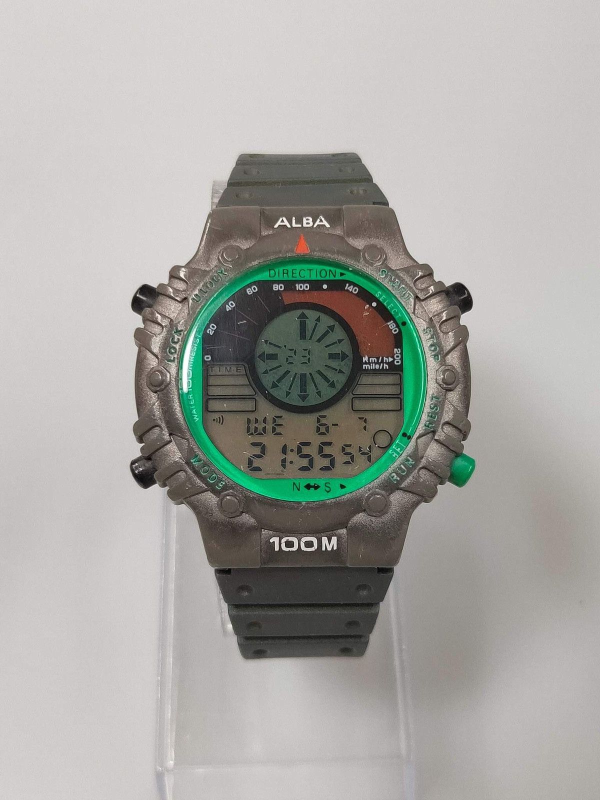 レア Vintage 1990's ALBA W800-0010腕時計